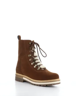 ADA NUT/BEIGE Round Toe Boots
