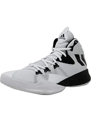 adidas Men's Dual Threat 2017 White/Core Black/White 9 D US