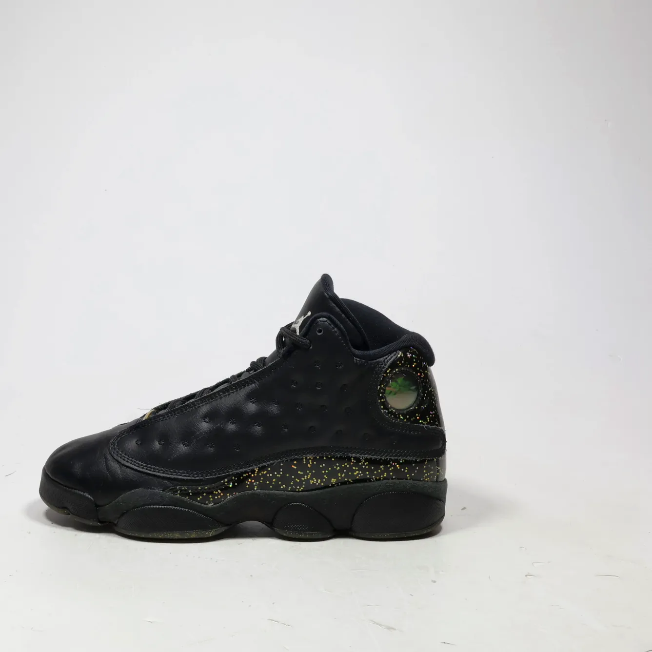 Air Jordan 13 Retro Sport Shoes Leather Black Colour For Men