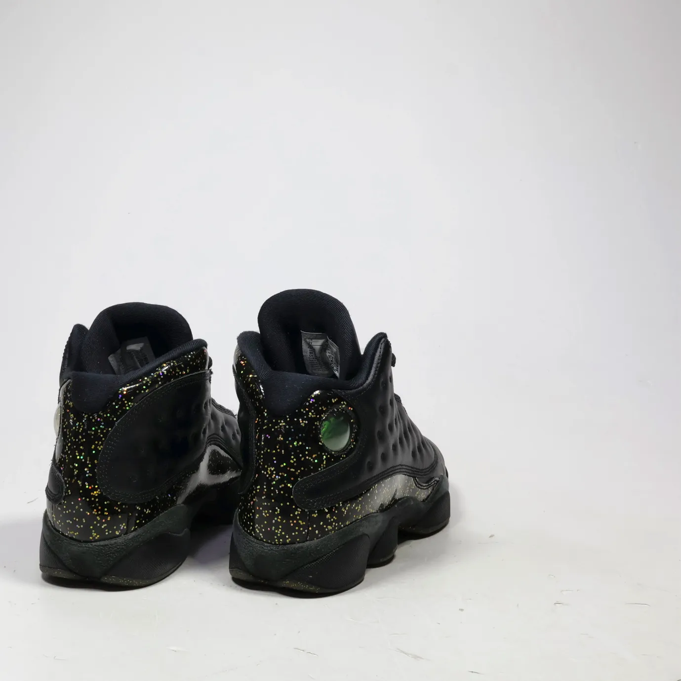 Air Jordan 13 Retro Sport Shoes Leather Black Colour For Men