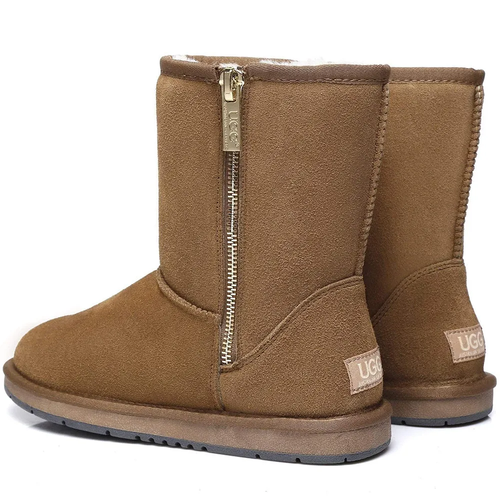 Australian Shepherd® UGG Short Zipper Boots