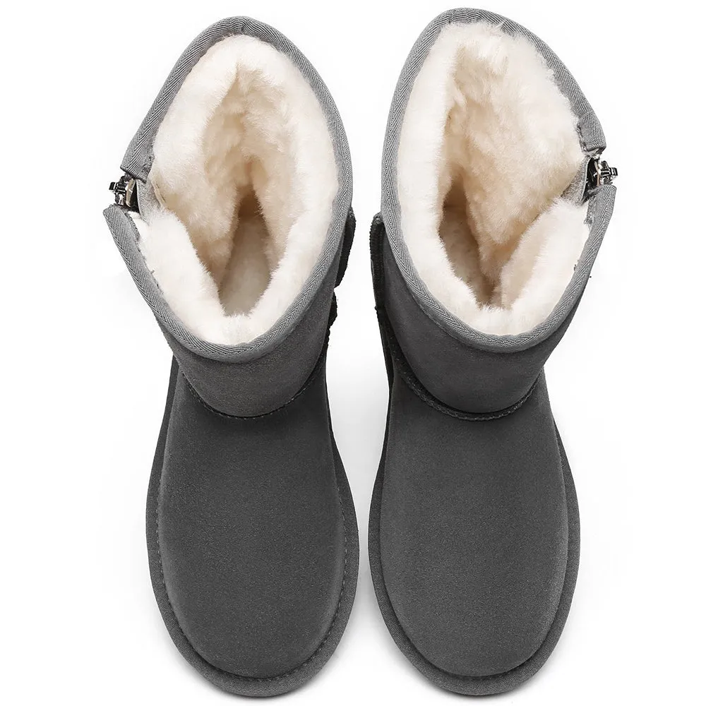 Australian Shepherd® UGG Short Zipper Boots