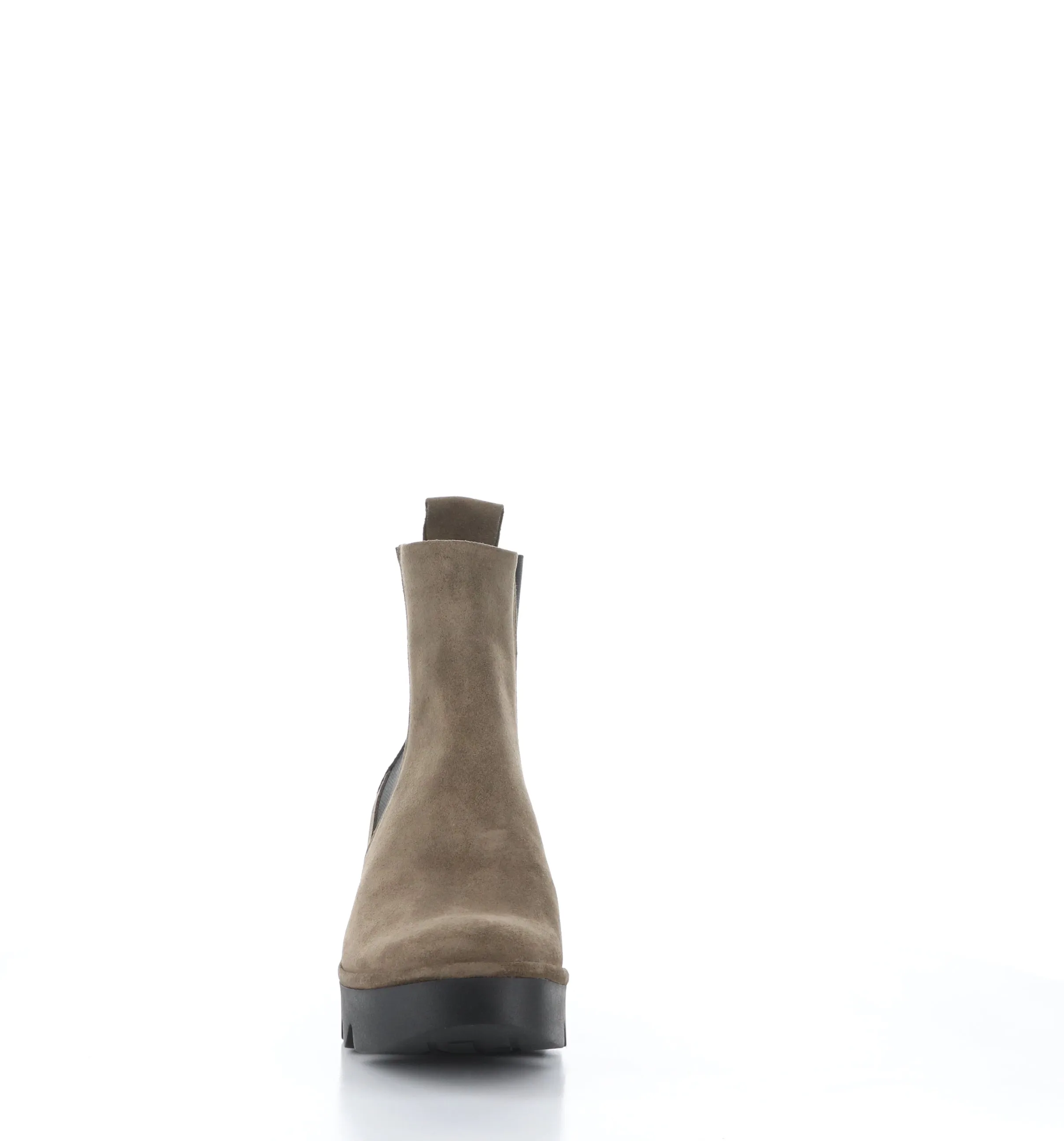 BAGU233FLY Taupe Round Toe Boots
