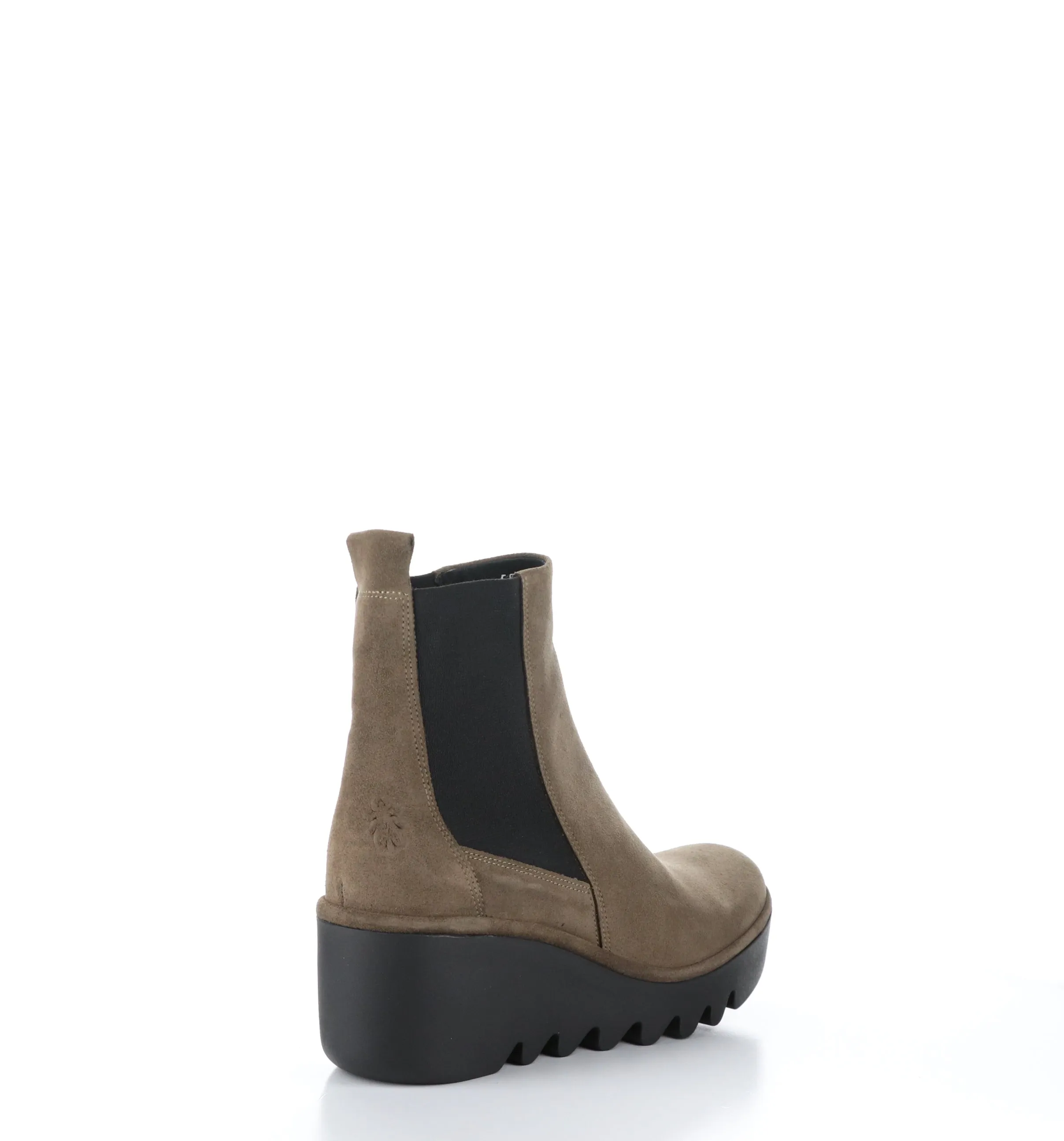 BAGU233FLY Taupe Round Toe Boots