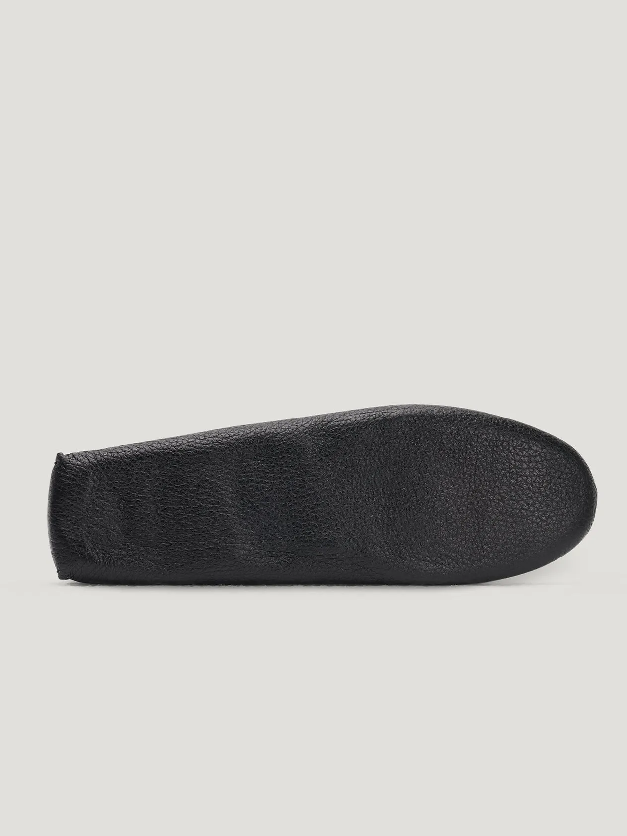 Black/Grey Cashmere House Slippers