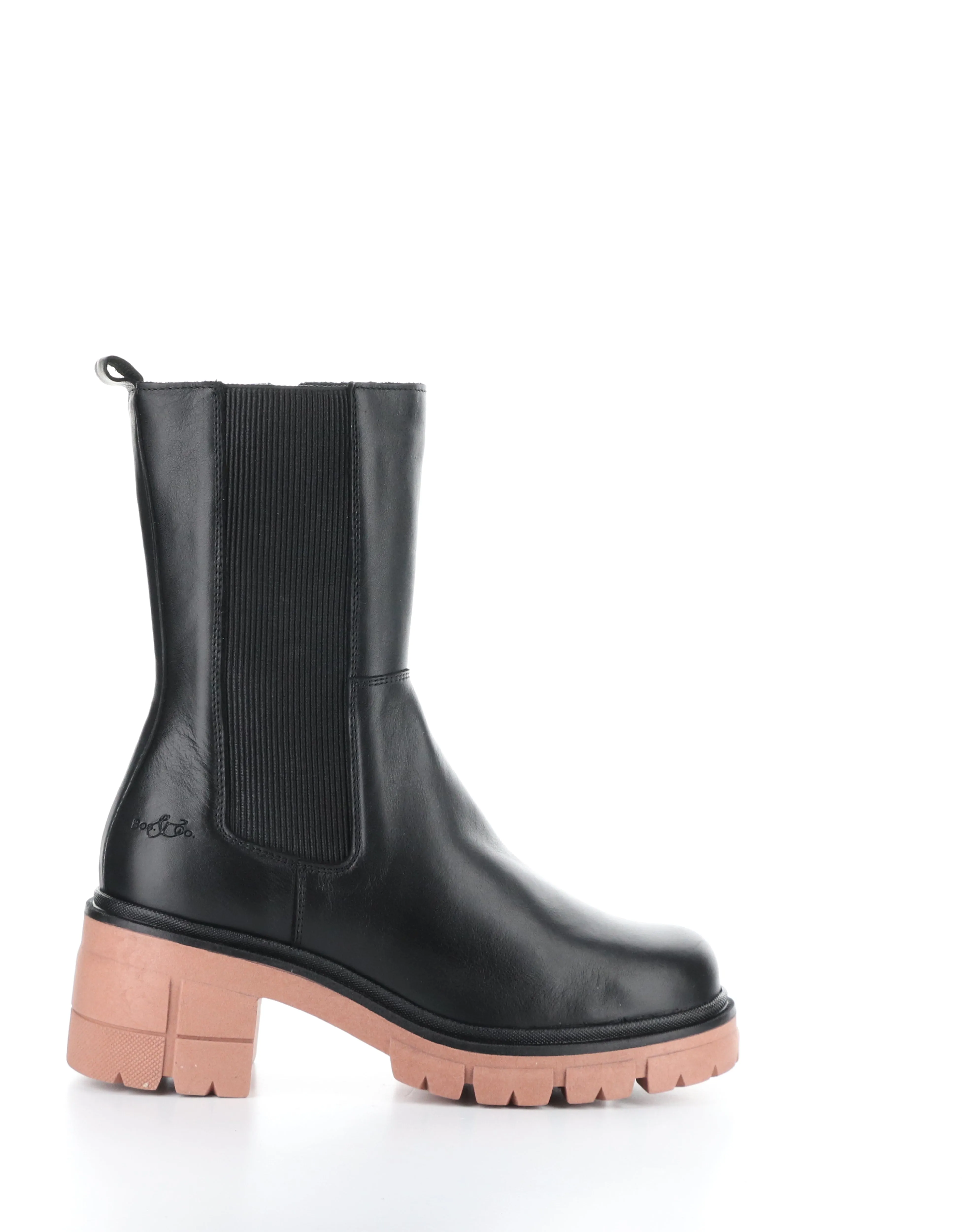 BRUNAS BLACK/BRICK Elasticated Boots