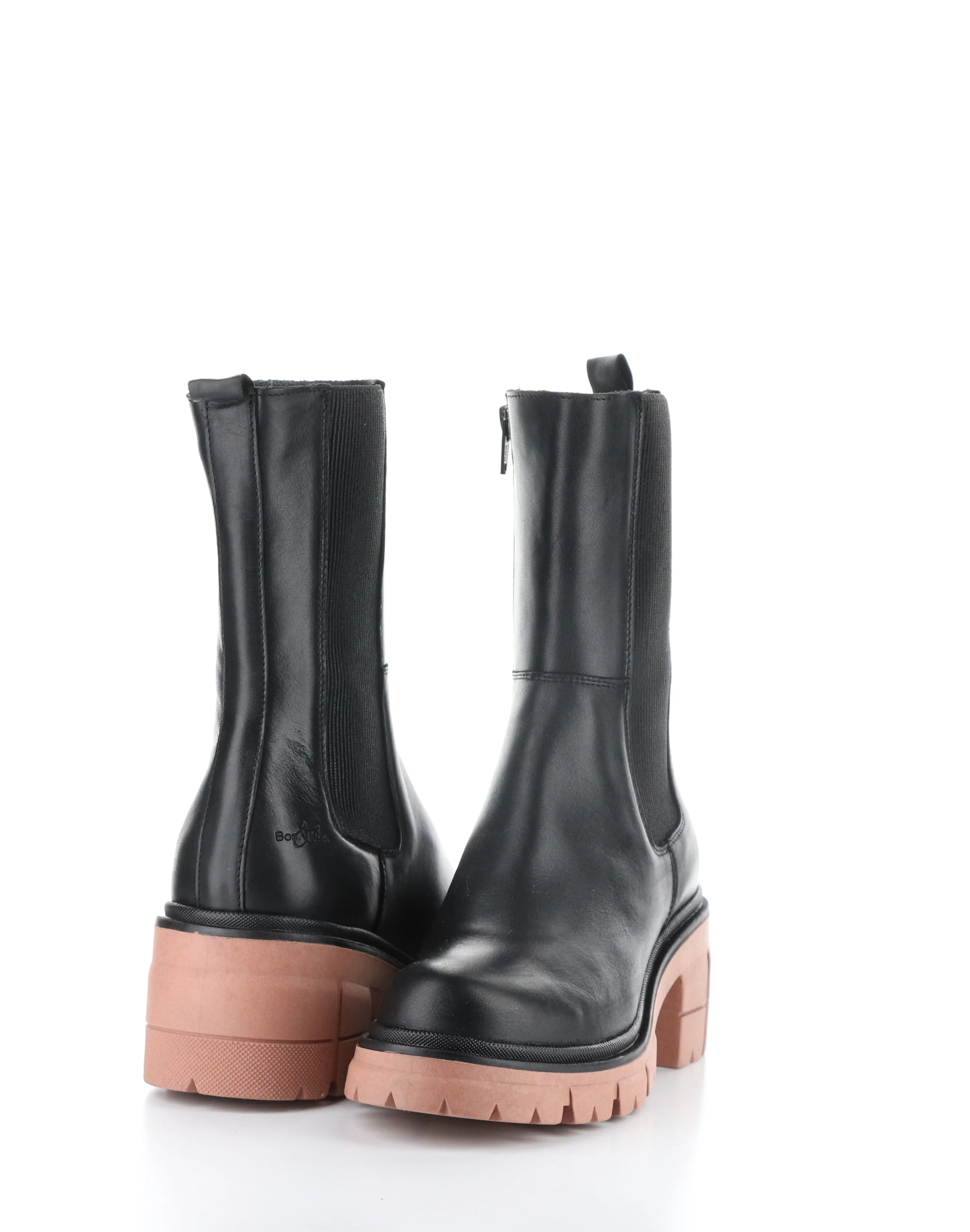 BRUNAS BLACK/BRICK Elasticated Boots