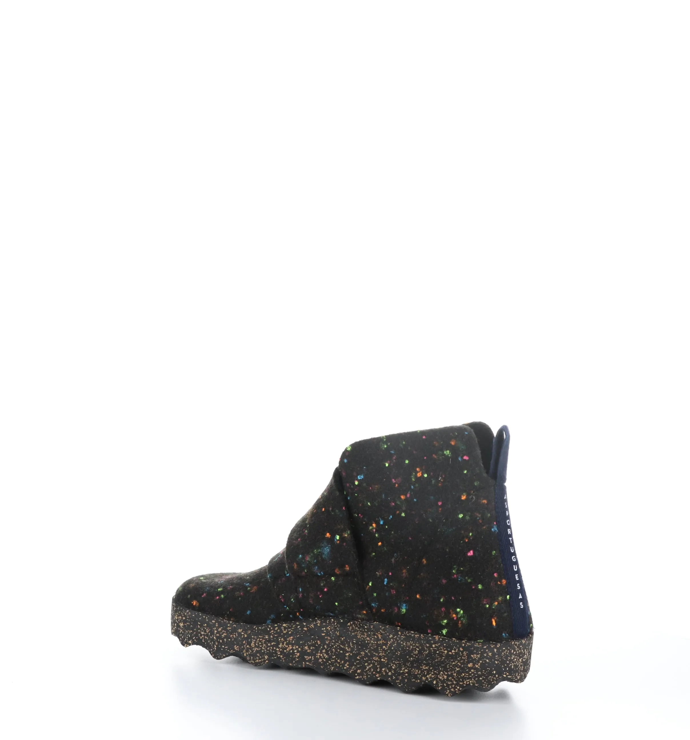 CASE020ASP Black Round Toe Boots|CASE020ASP Bottes �� Bout Rond in Noir