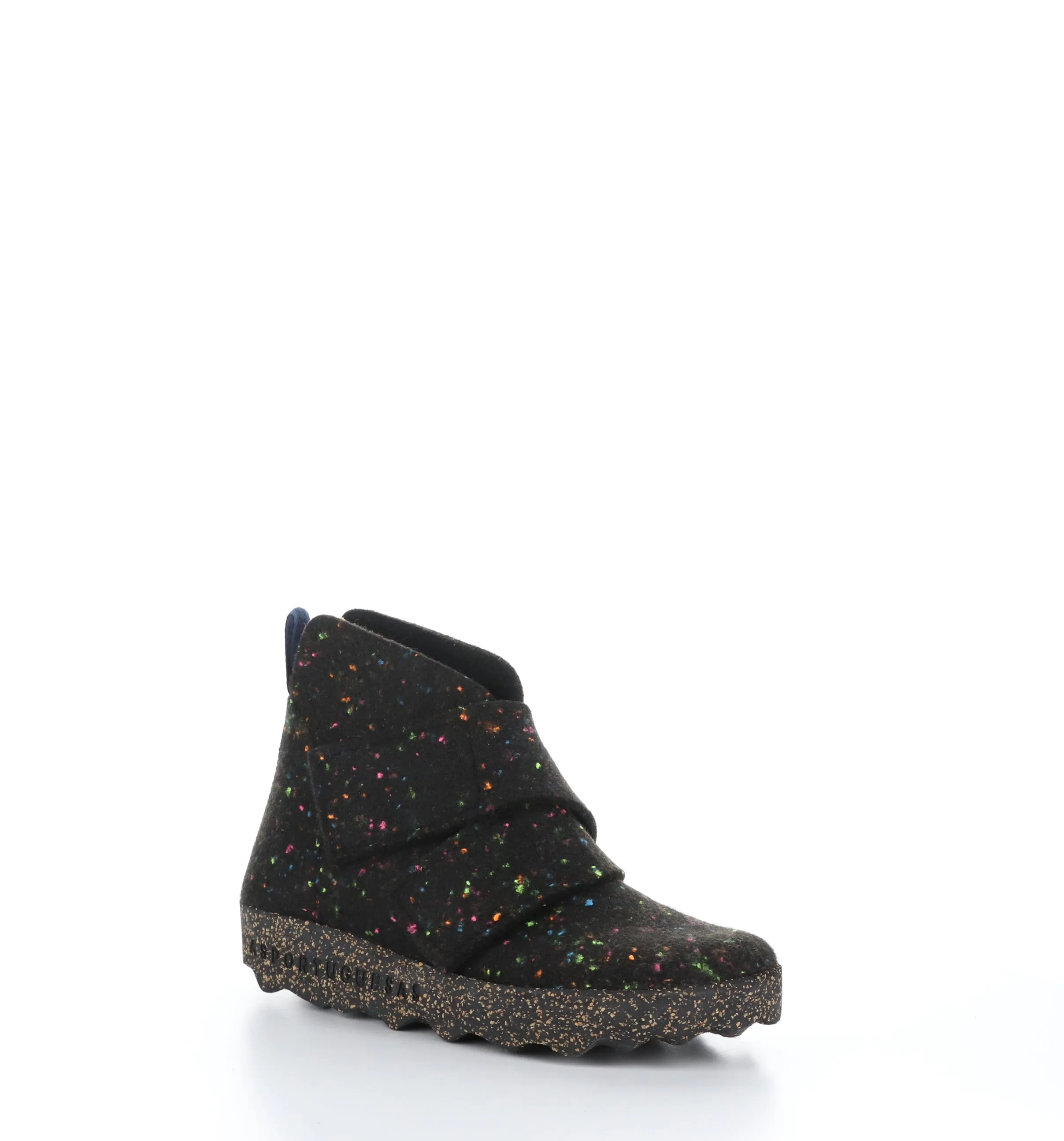 CASE020ASP Black Round Toe Boots|CASE020ASP Bottes �� Bout Rond in Noir
