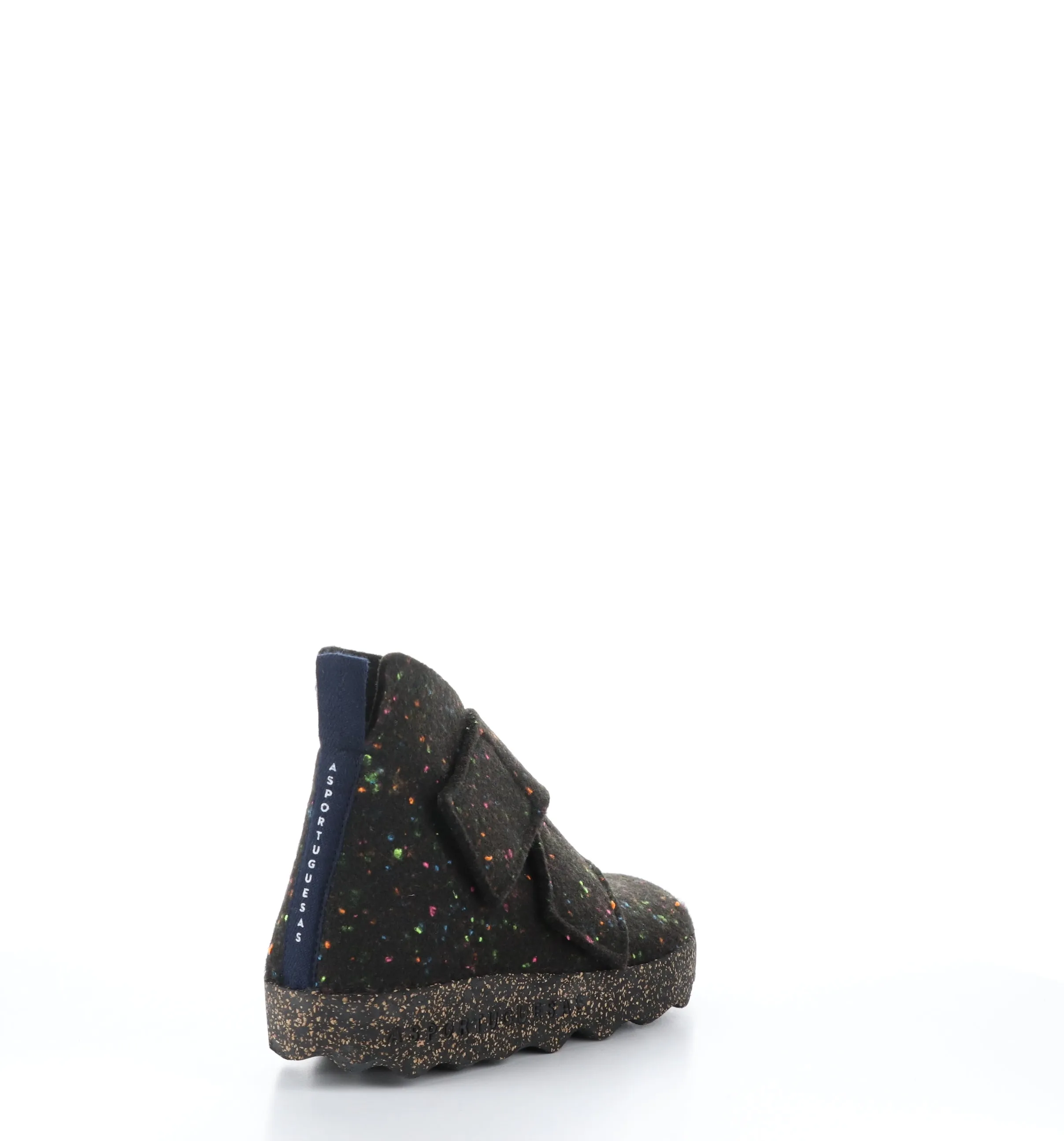 CASE020ASP Black Round Toe Boots|CASE020ASP Bottes �� Bout Rond in Noir