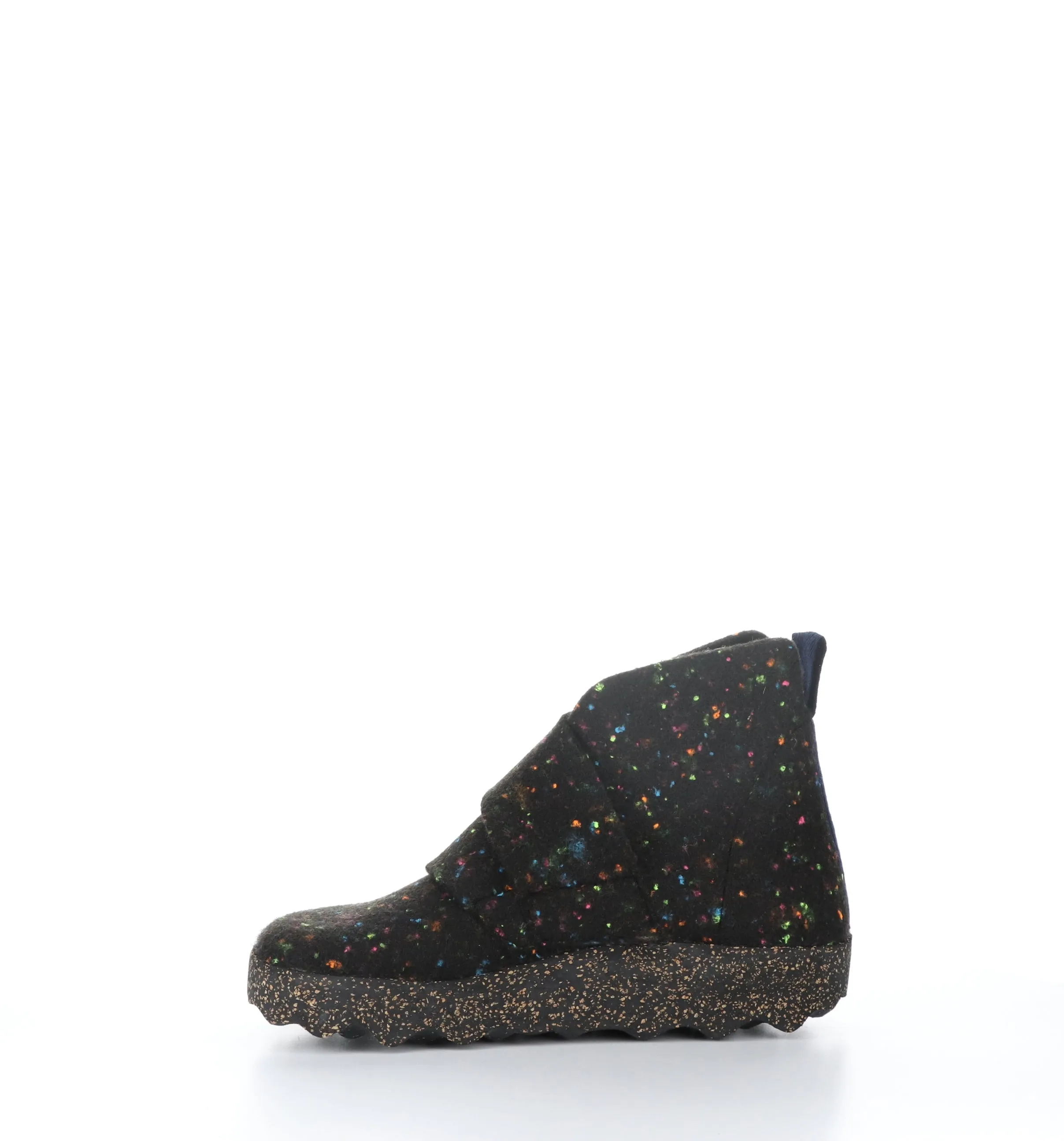 CASE020ASP Black Round Toe Boots|CASE020ASP Bottes �� Bout Rond in Noir
