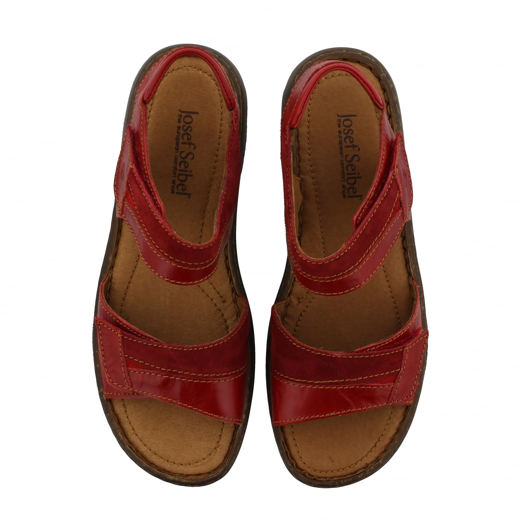 DEBRA Womens Sandals Red