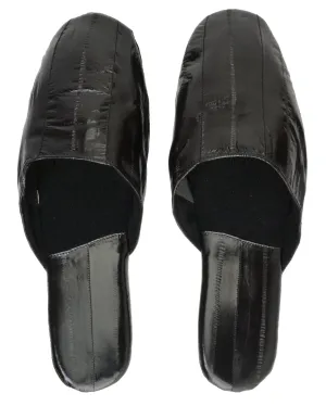 Eel Skin Slippers