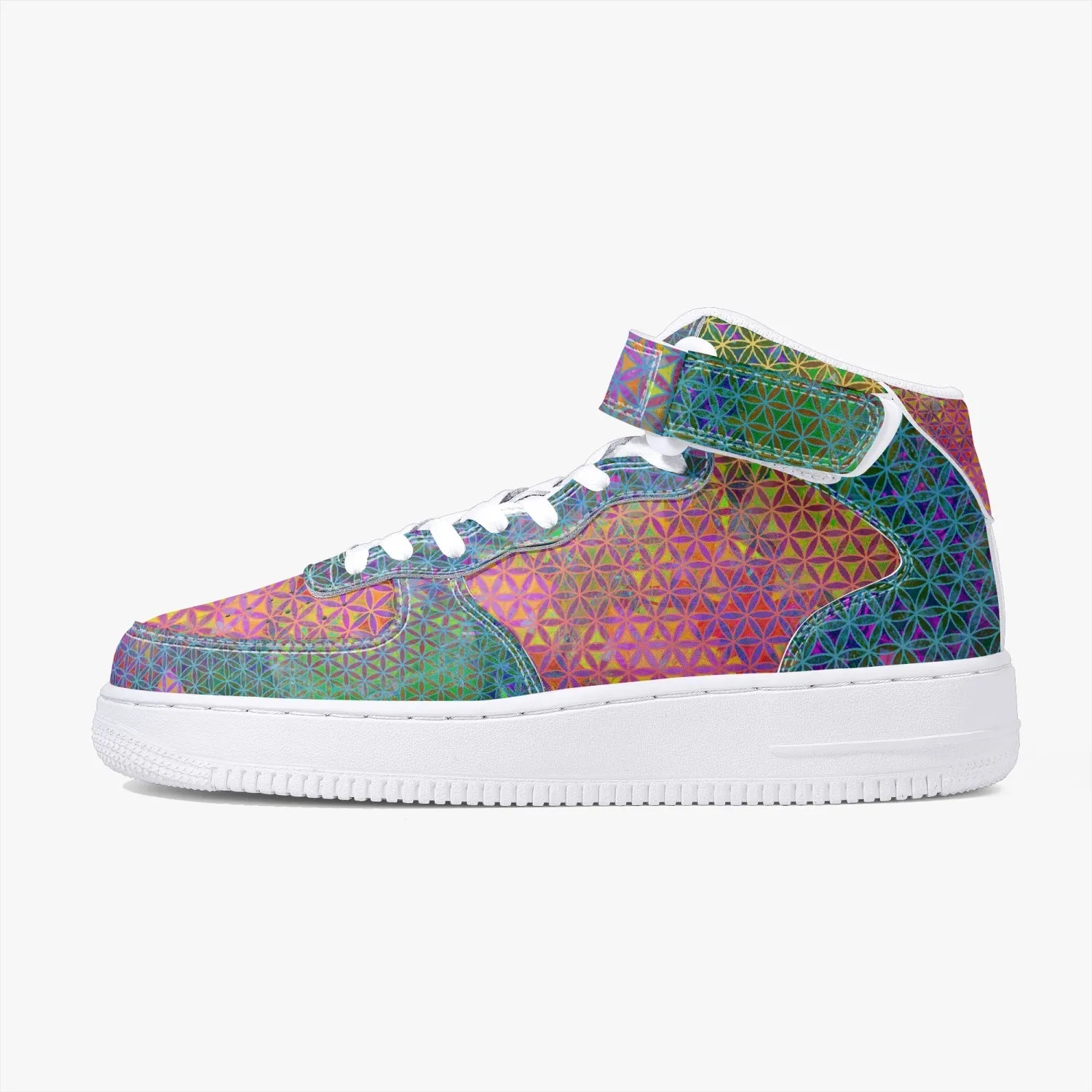 Flower of Life High-Top Sneakers