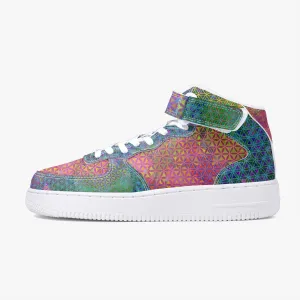 Flower of Life High-Top Sneakers