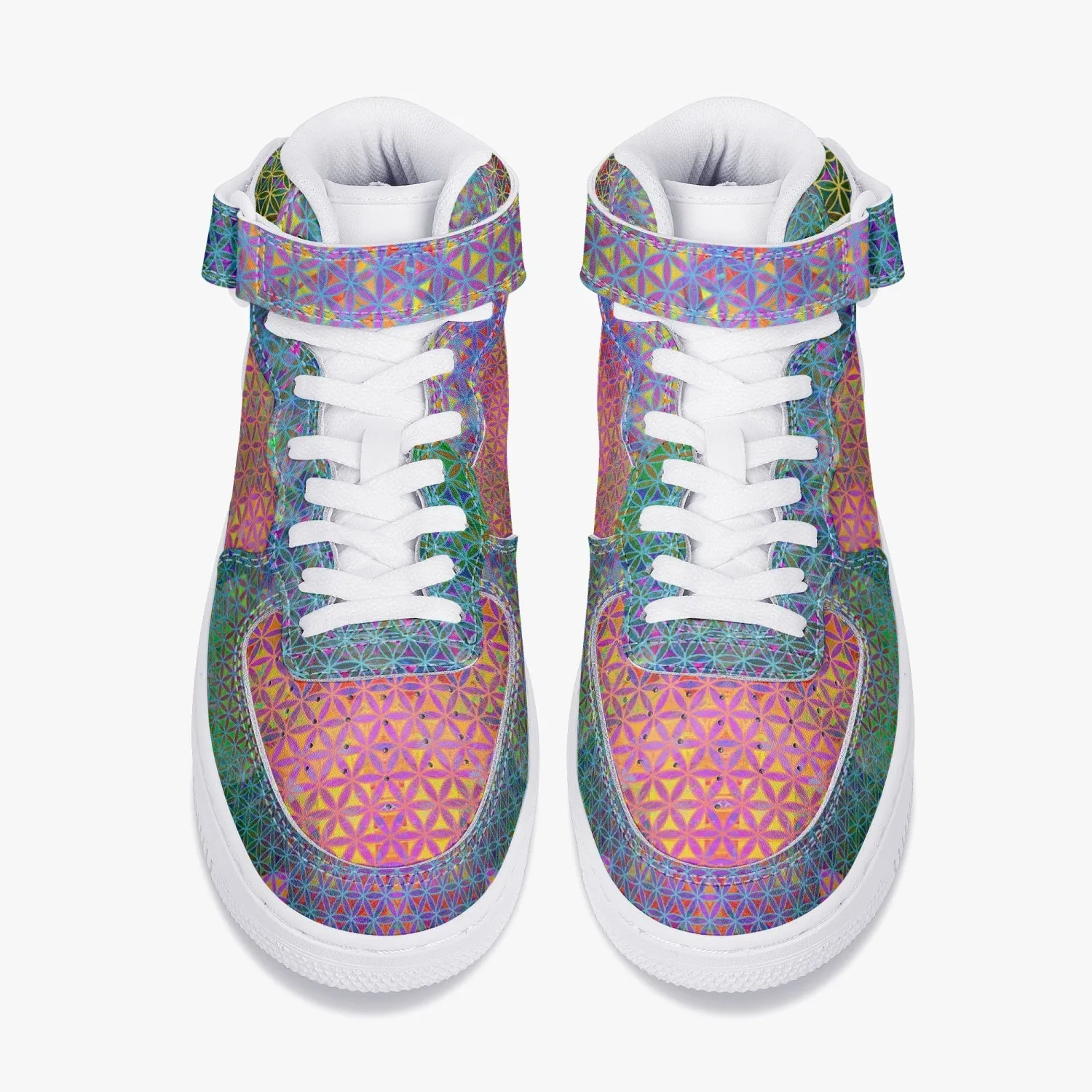 Flower of Life High-Top Sneakers