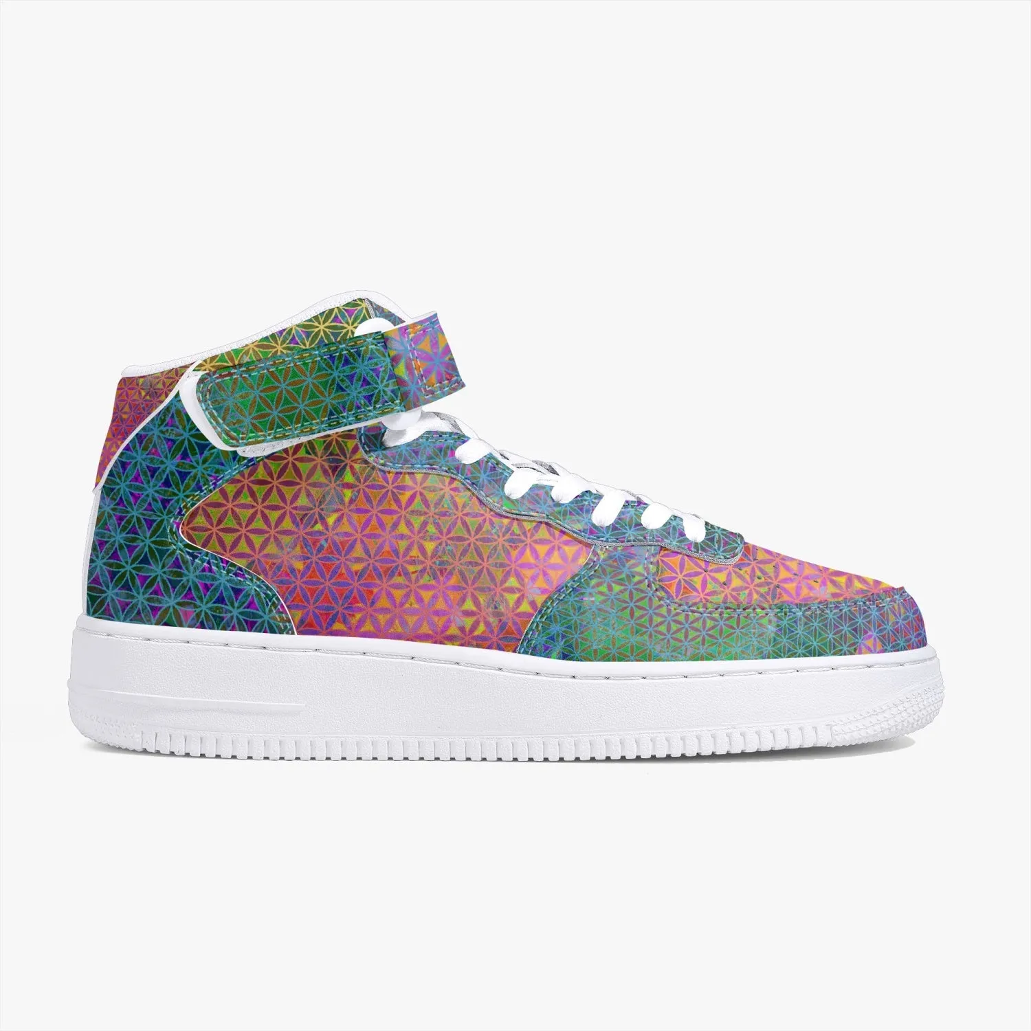 Flower of Life High-Top Sneakers