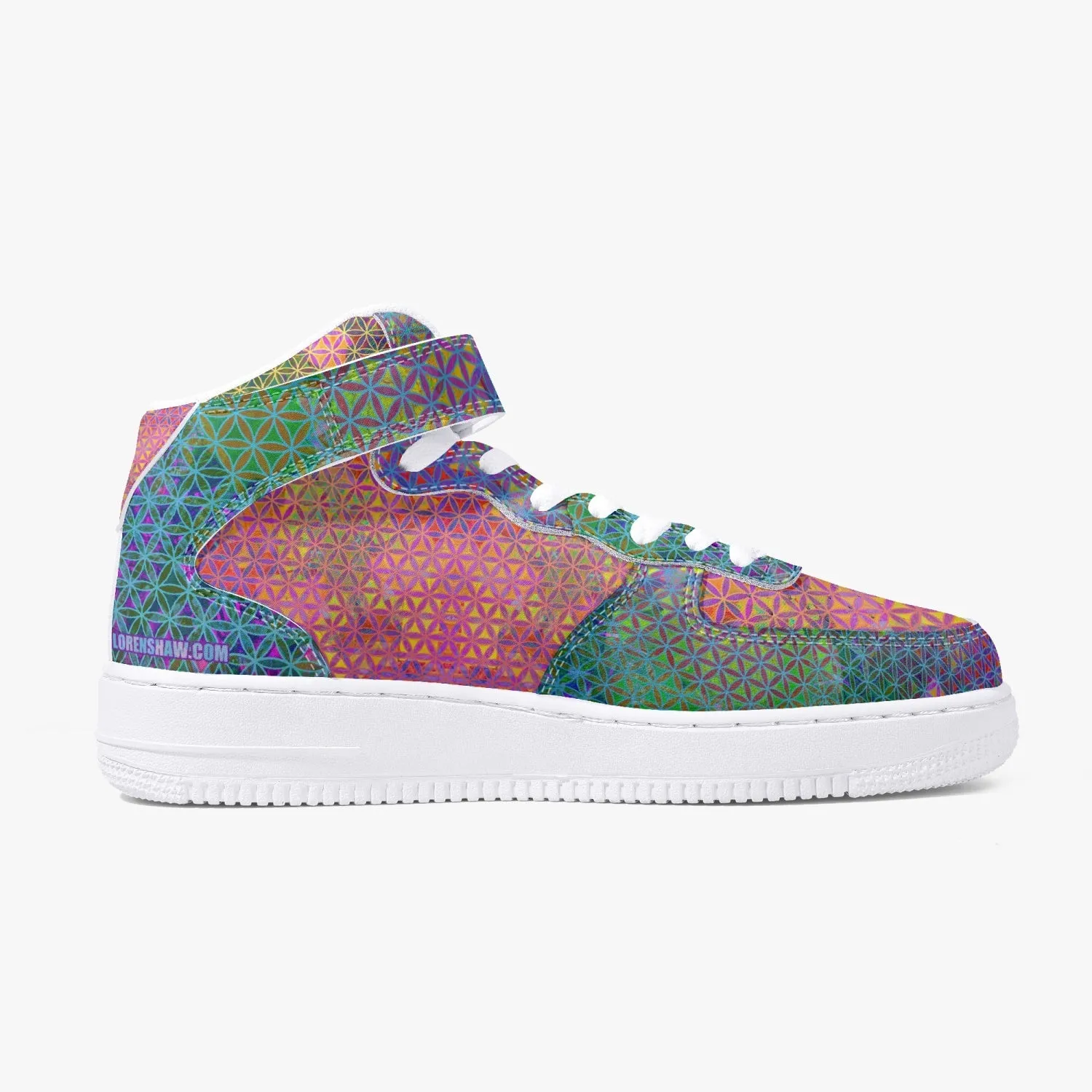 Flower of Life High-Top Sneakers