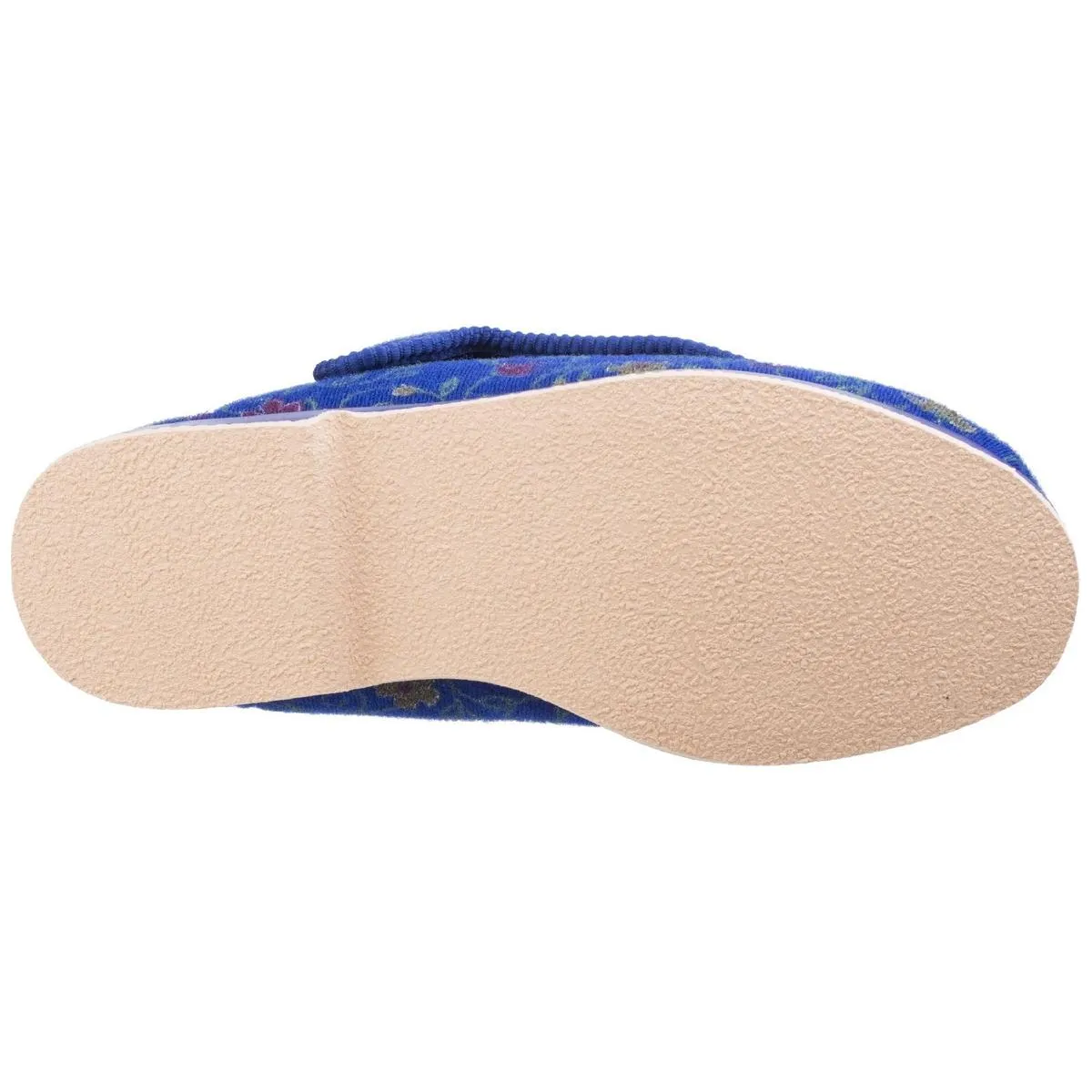 GBS Rhona Ladies Extra Wide Fit Slipper Blue