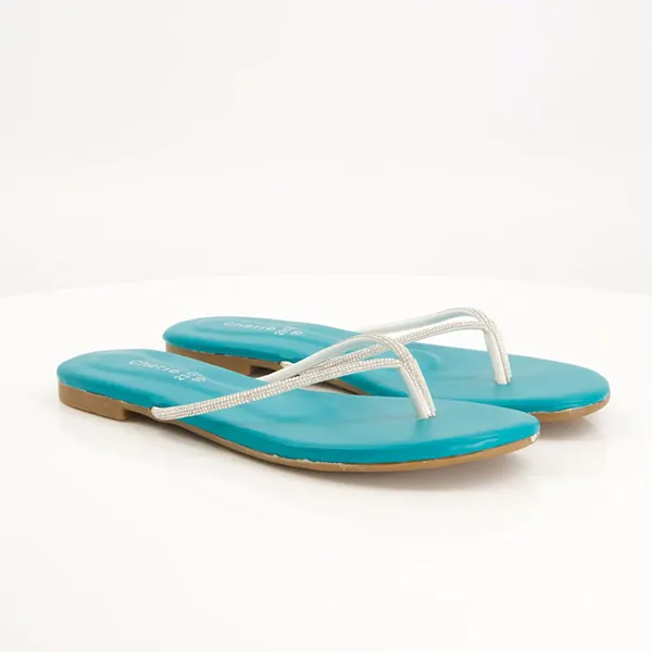 Green Slippers for Women