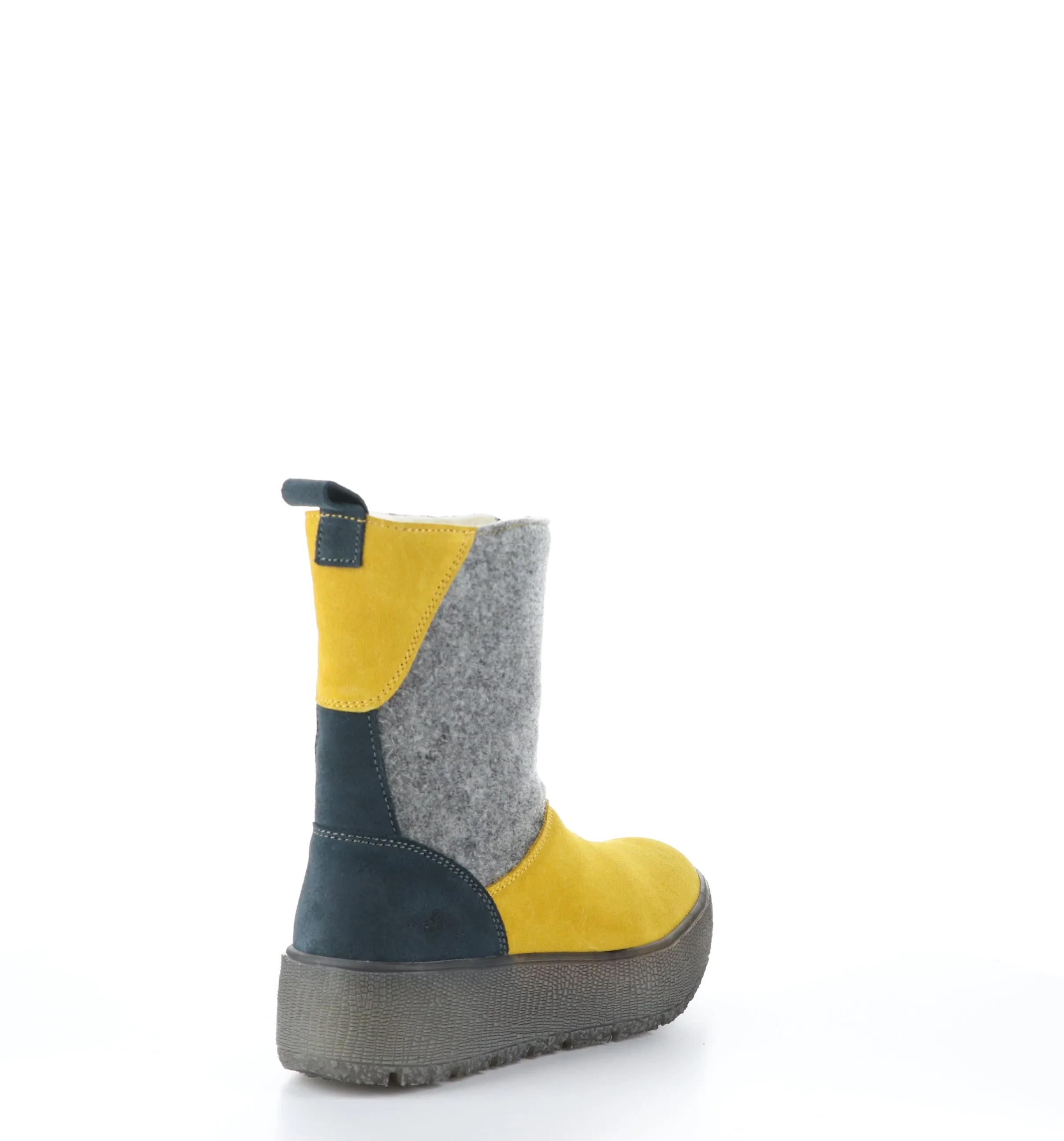 IGNITE Yellow/Grey/Petrol Zip Up Boots