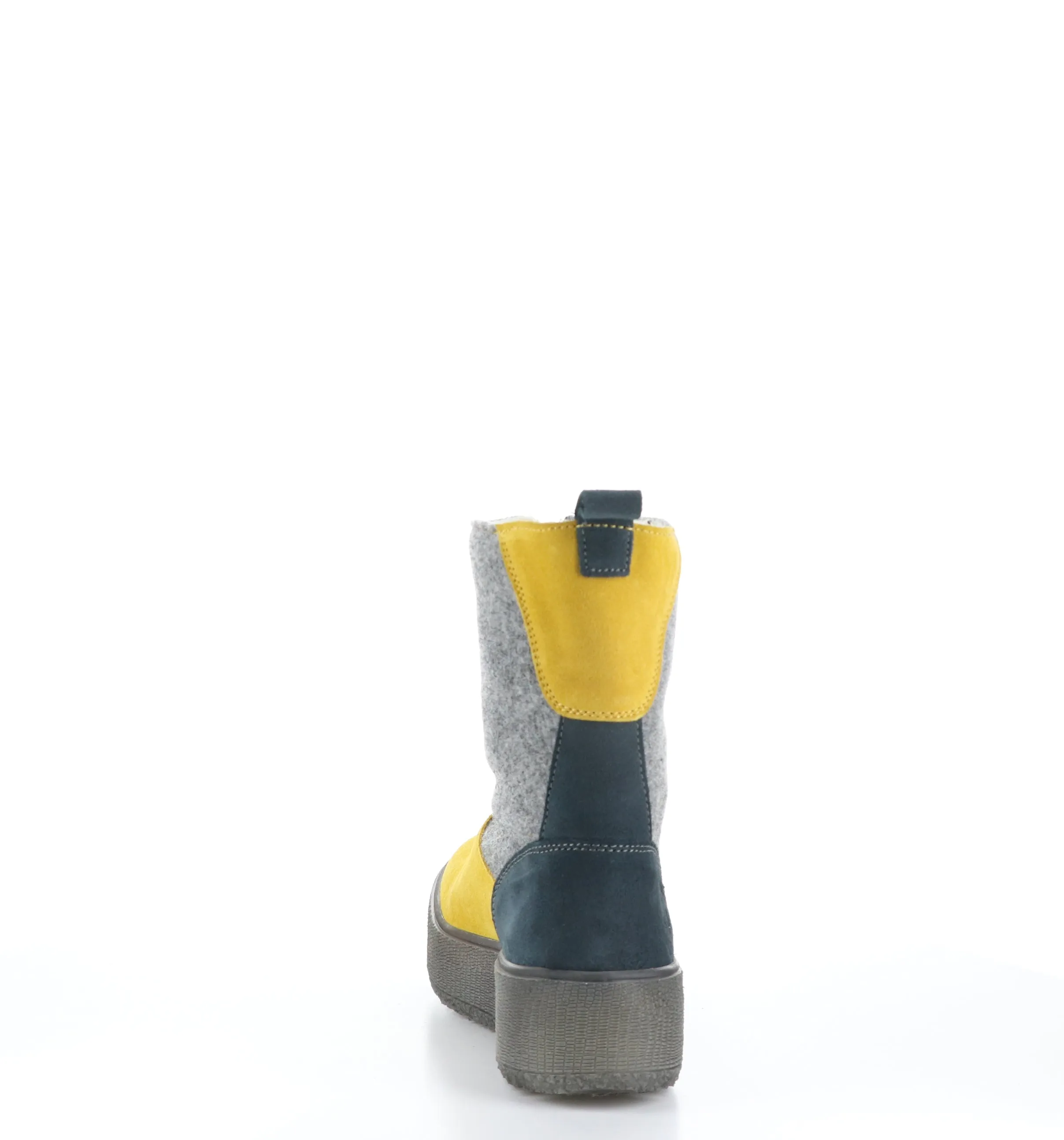 IGNITE Yellow/Grey/Petrol Zip Up Boots