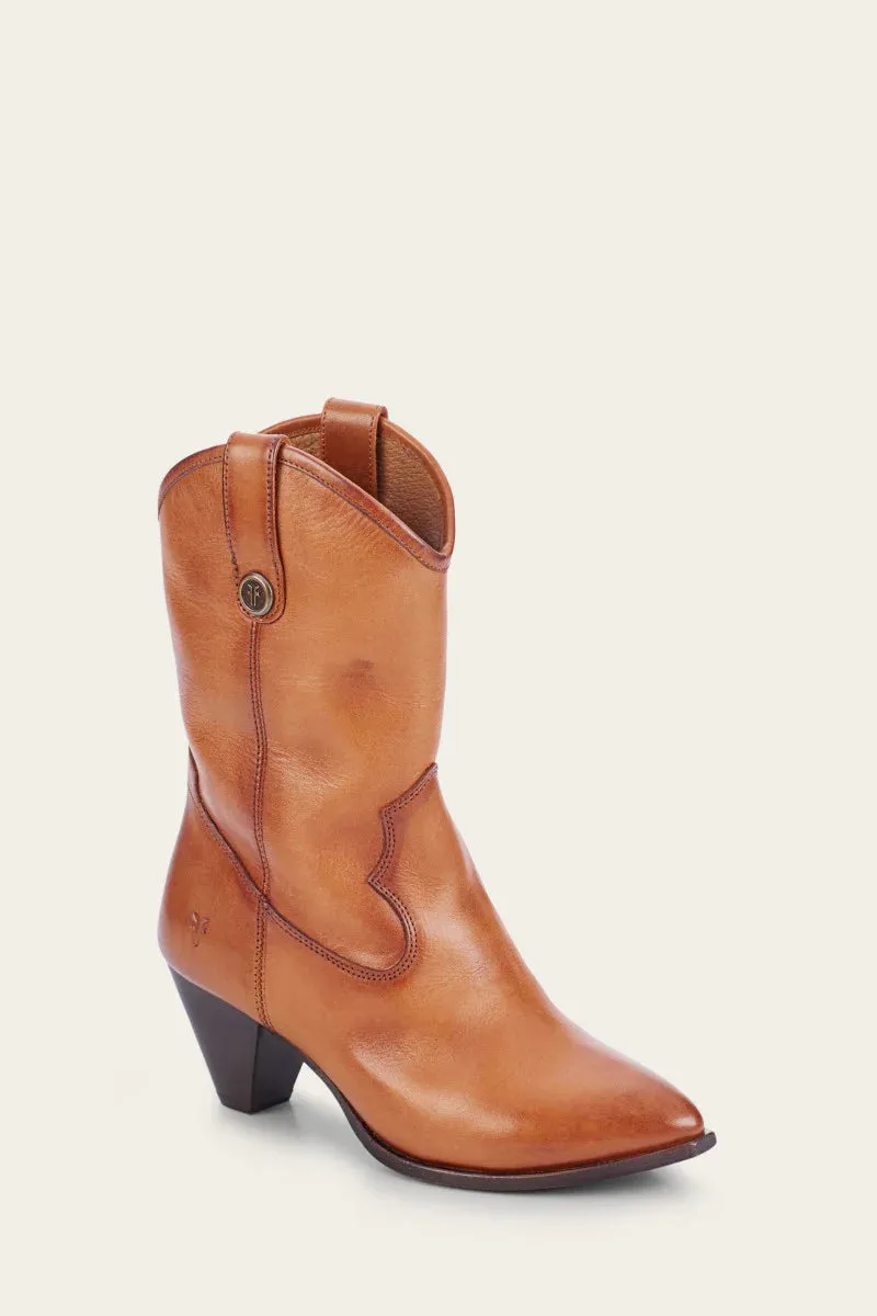 June Western Boot | Bronze