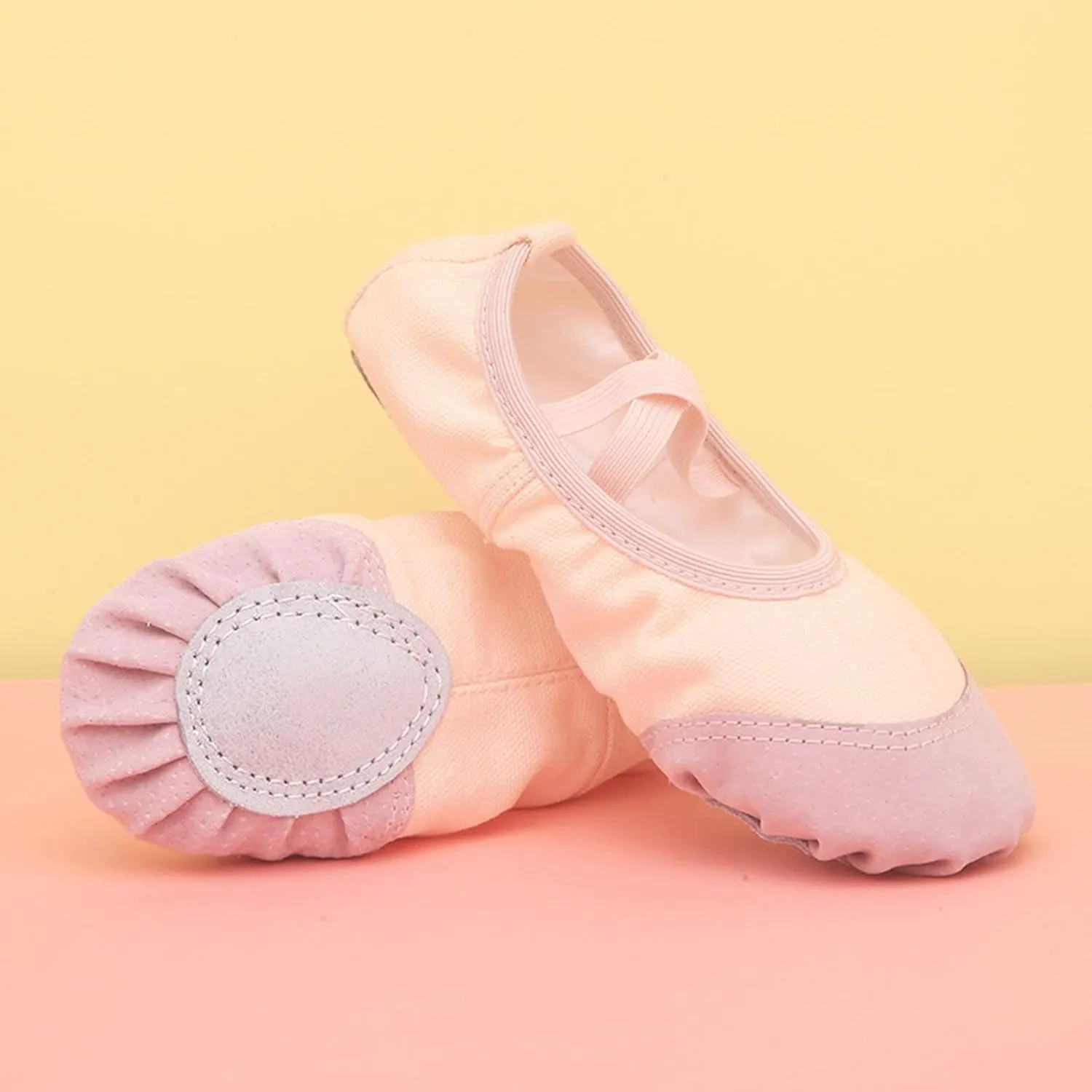 Little Girl Slip on Shoes Children Ballet Shoes Dance Shoes Performance Indoor Shoes Yoga Dance Shoes