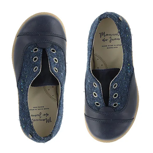 Manuela de Juan Girl's and Boy's Lucio Oxford, Marine
