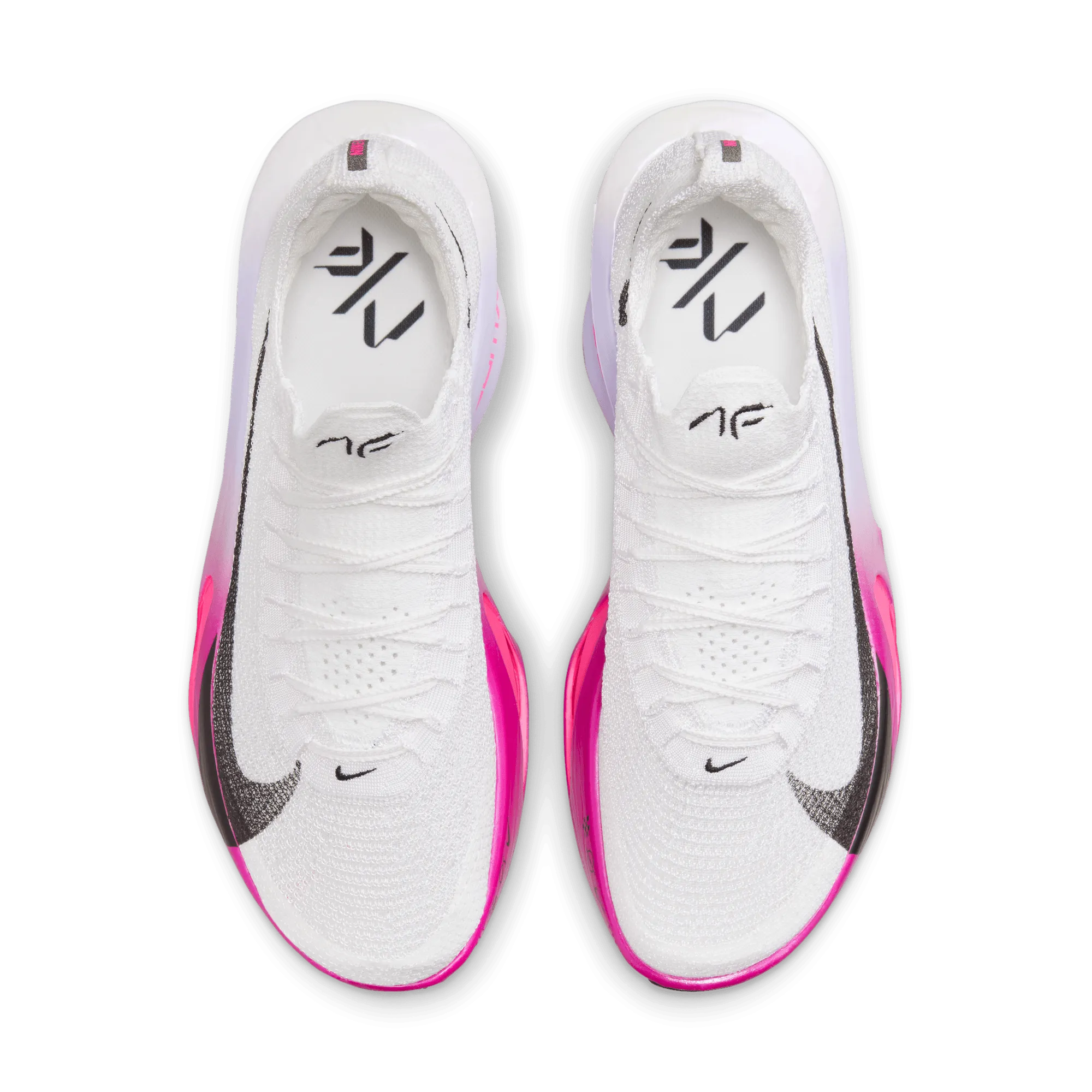 Men's Air Zoom Alphafly 3 Electric (100 - White/Black/Purple Agate/Vivid Grape))