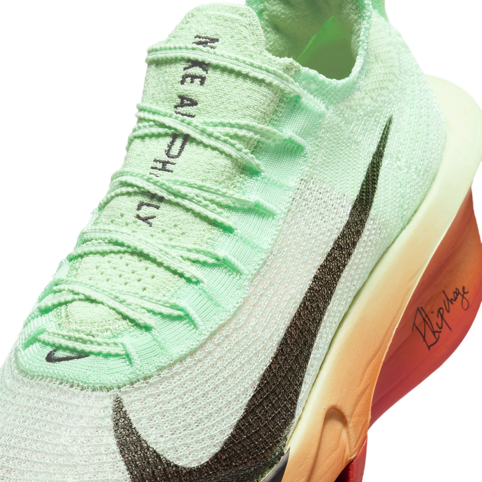 Men's Air Zoom Alphafly 3 Eliud Kipchoge (300 - Vapor Green/Black-Dragon Red)
