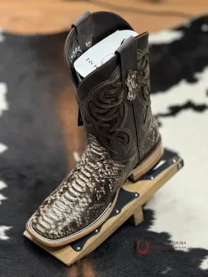 MENS IMIT PYTHON CHOCO ACABADO ORIGINAL BOOT