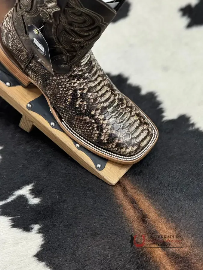 MENS IMIT PYTHON CHOCO ACABADO ORIGINAL BOOT