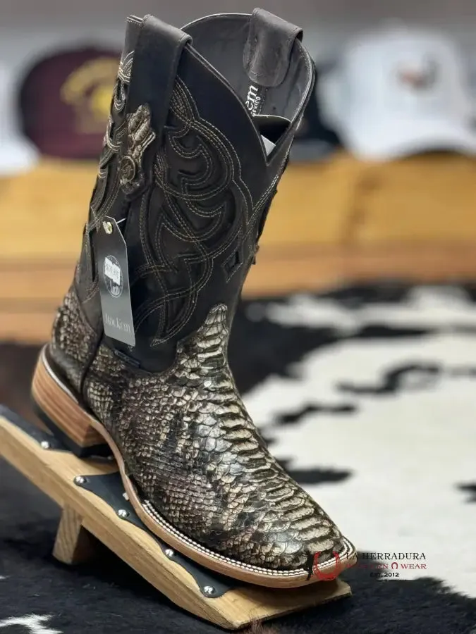 MENS IMIT PYTHON CHOCO ACABADO ORIGINAL BOOT