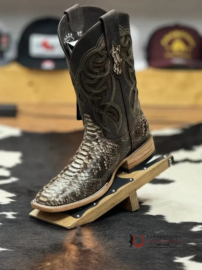 MENS IMIT PYTHON CHOCO ACABADO ORIGINAL BOOT
