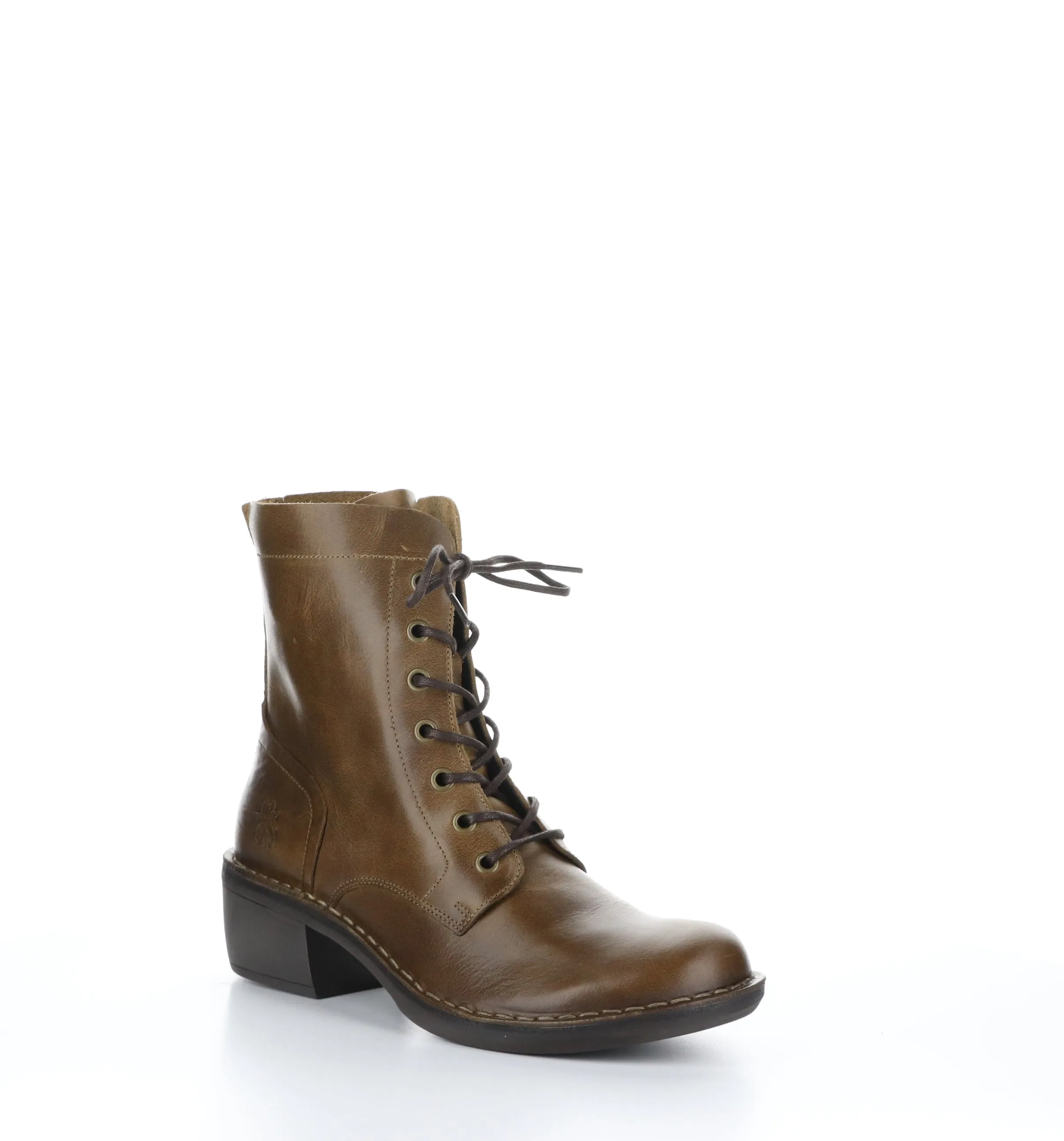 MILU044FLY Camel Zip Up Boots