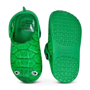 Norty TODDLER BOY 6-11 CLOG TURTLE GREEN C1232