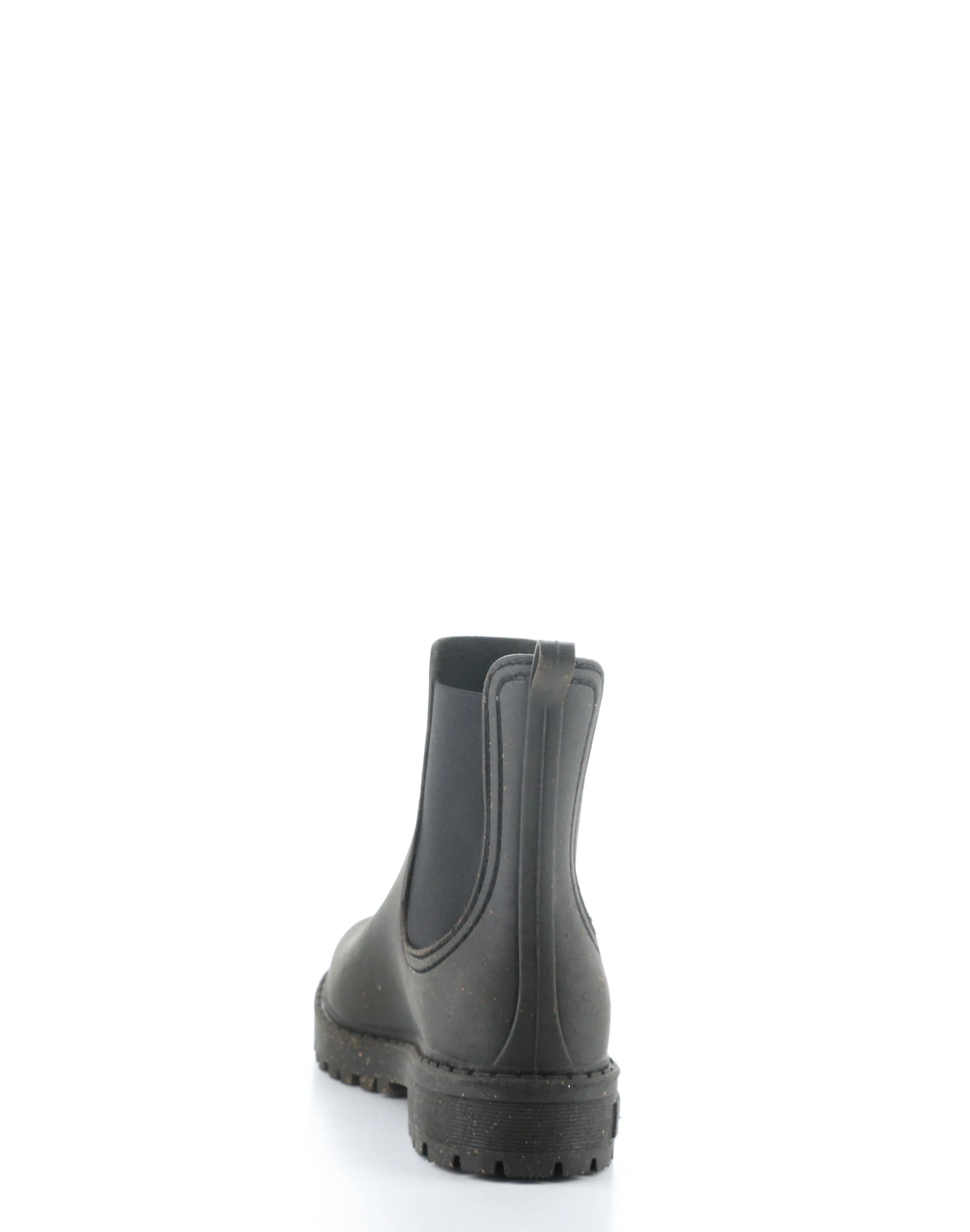 OAK274ASP 001 BLACK Round Toe Boots