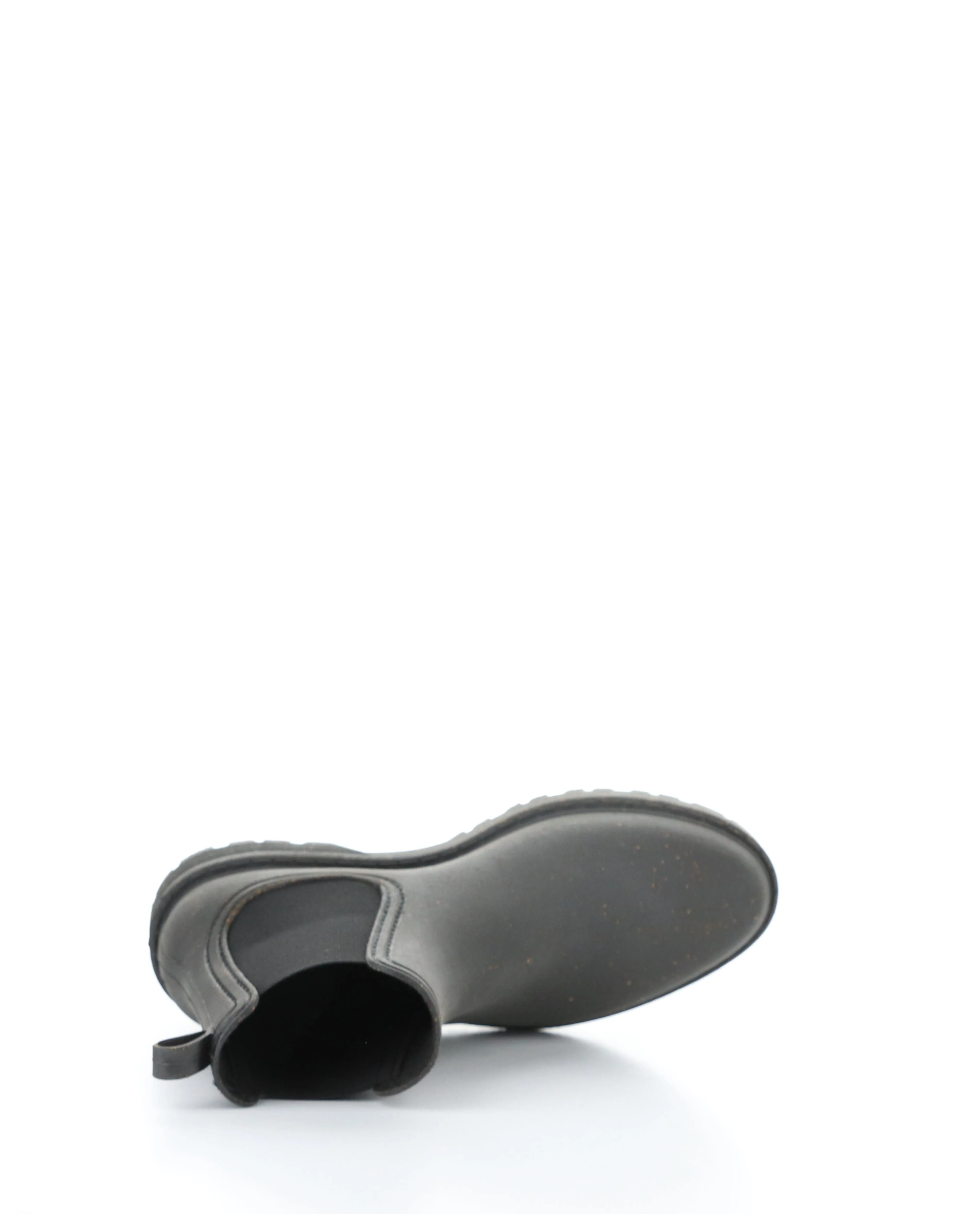 OAK274ASP 001 BLACK Round Toe Boots