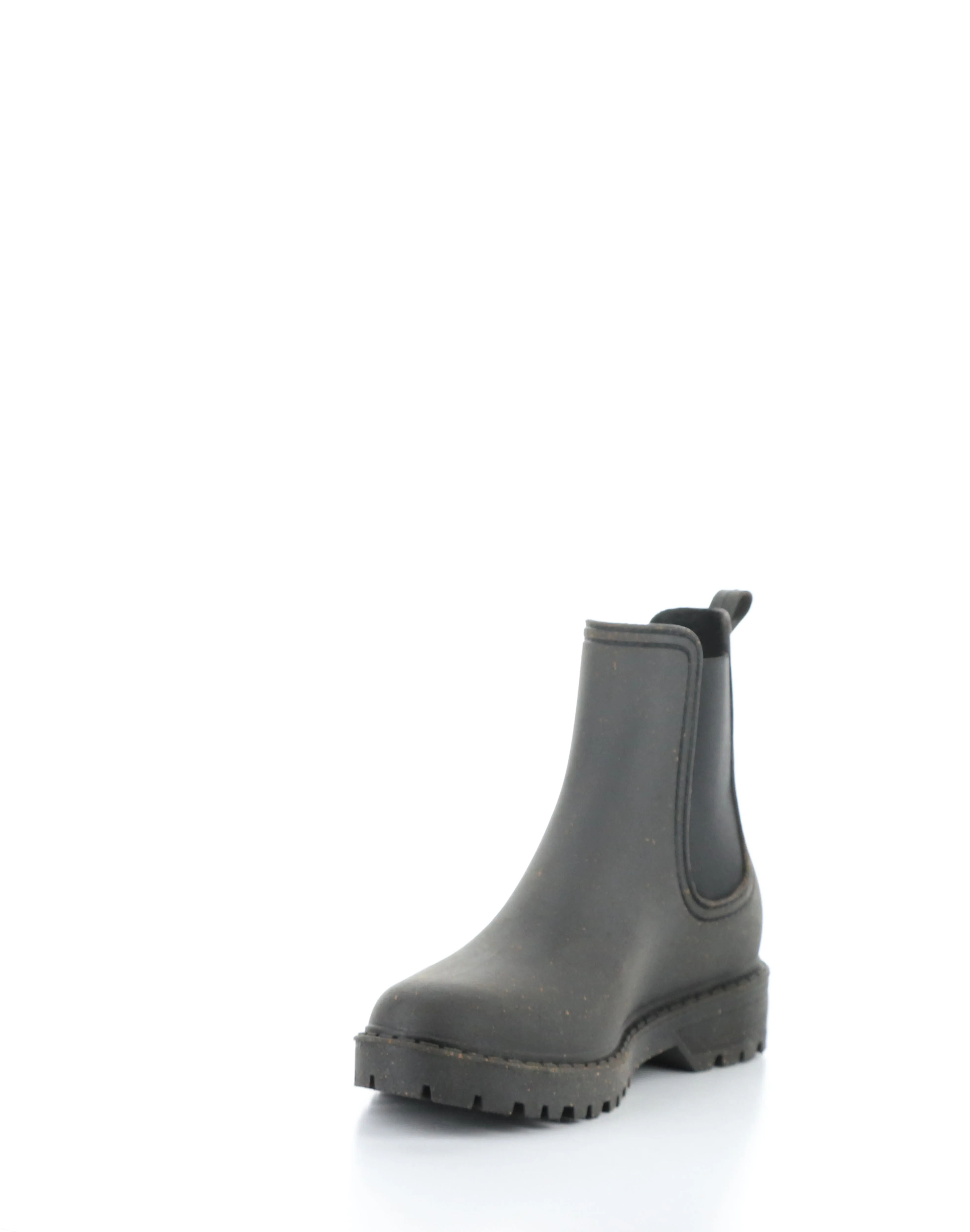 OAK274ASP 001 BLACK Round Toe Boots