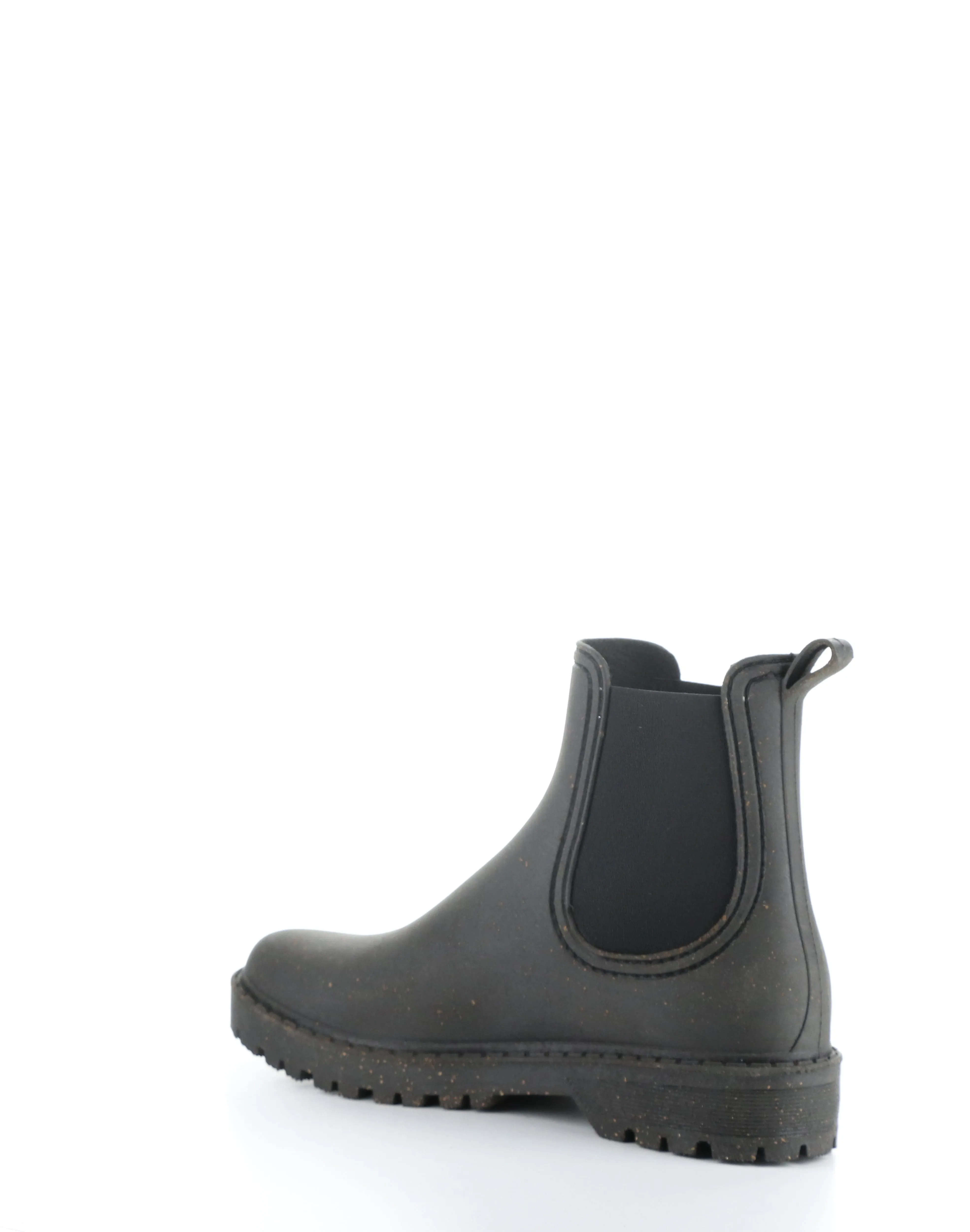 OAK274ASP 001 BLACK Round Toe Boots