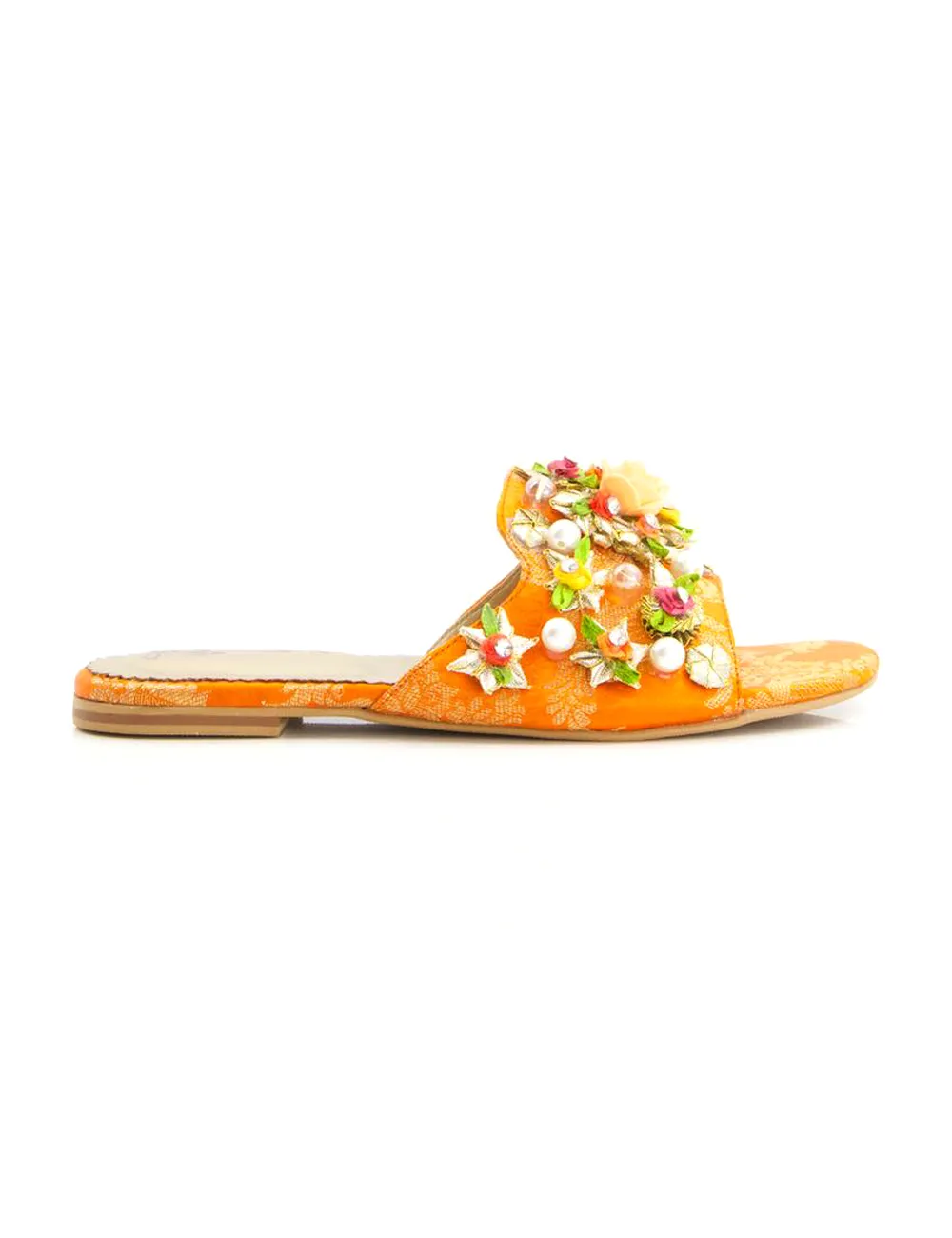Orange | Fancy Slippers for women