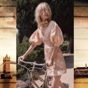 Paris Vintage Bohemian Dress