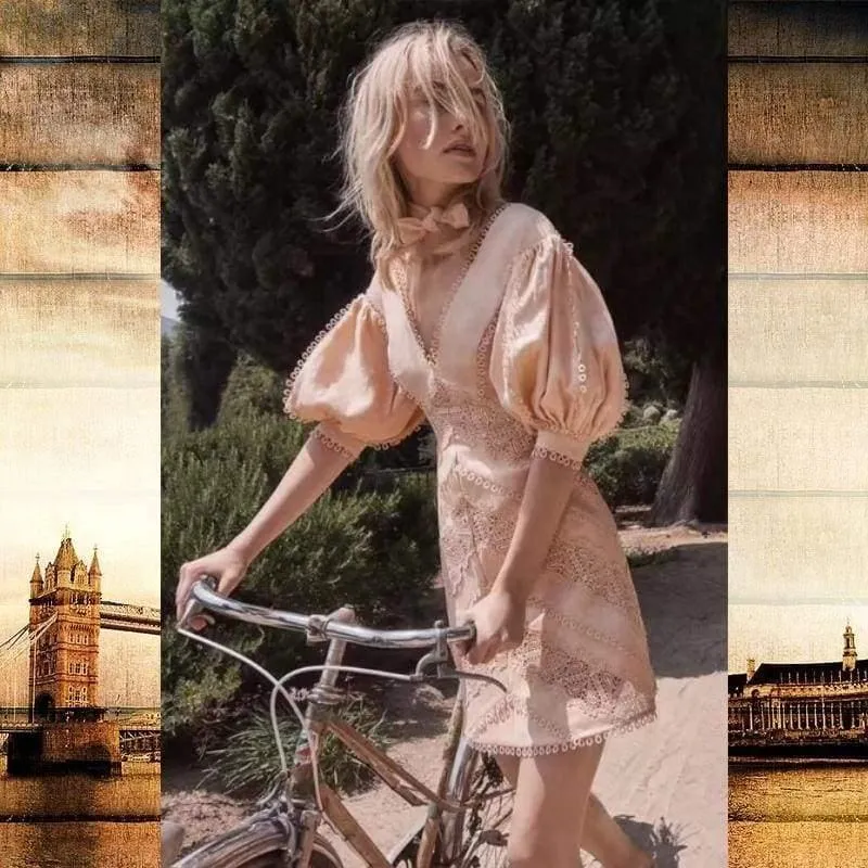Paris Vintage Bohemian Dress
