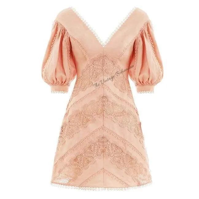 Paris Vintage Bohemian Dress