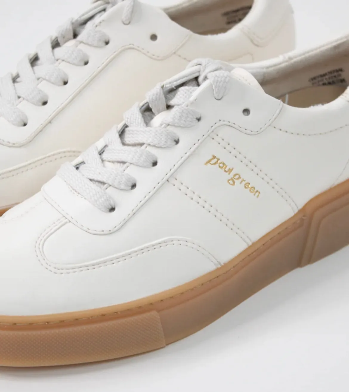 Paul Green white leather sneaker