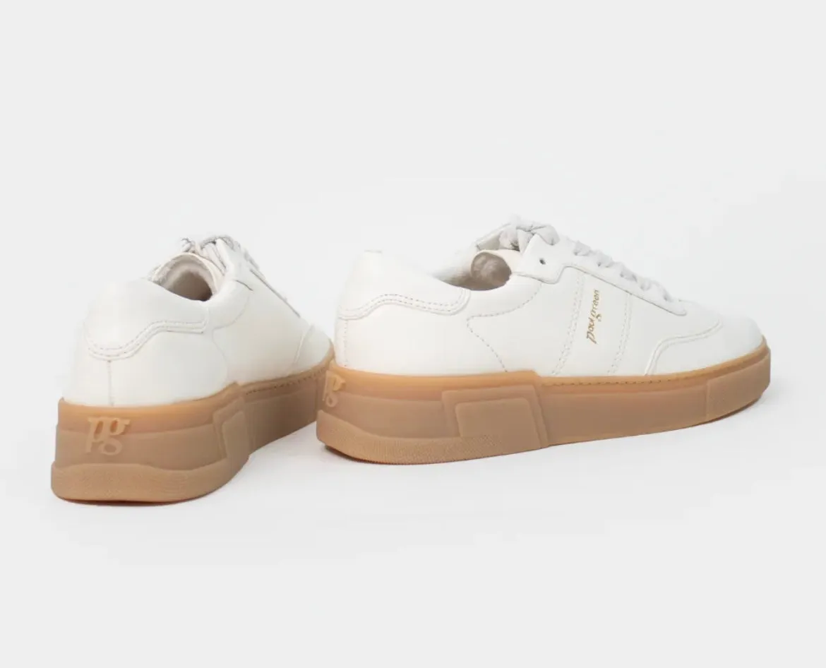 Paul Green white leather sneaker
