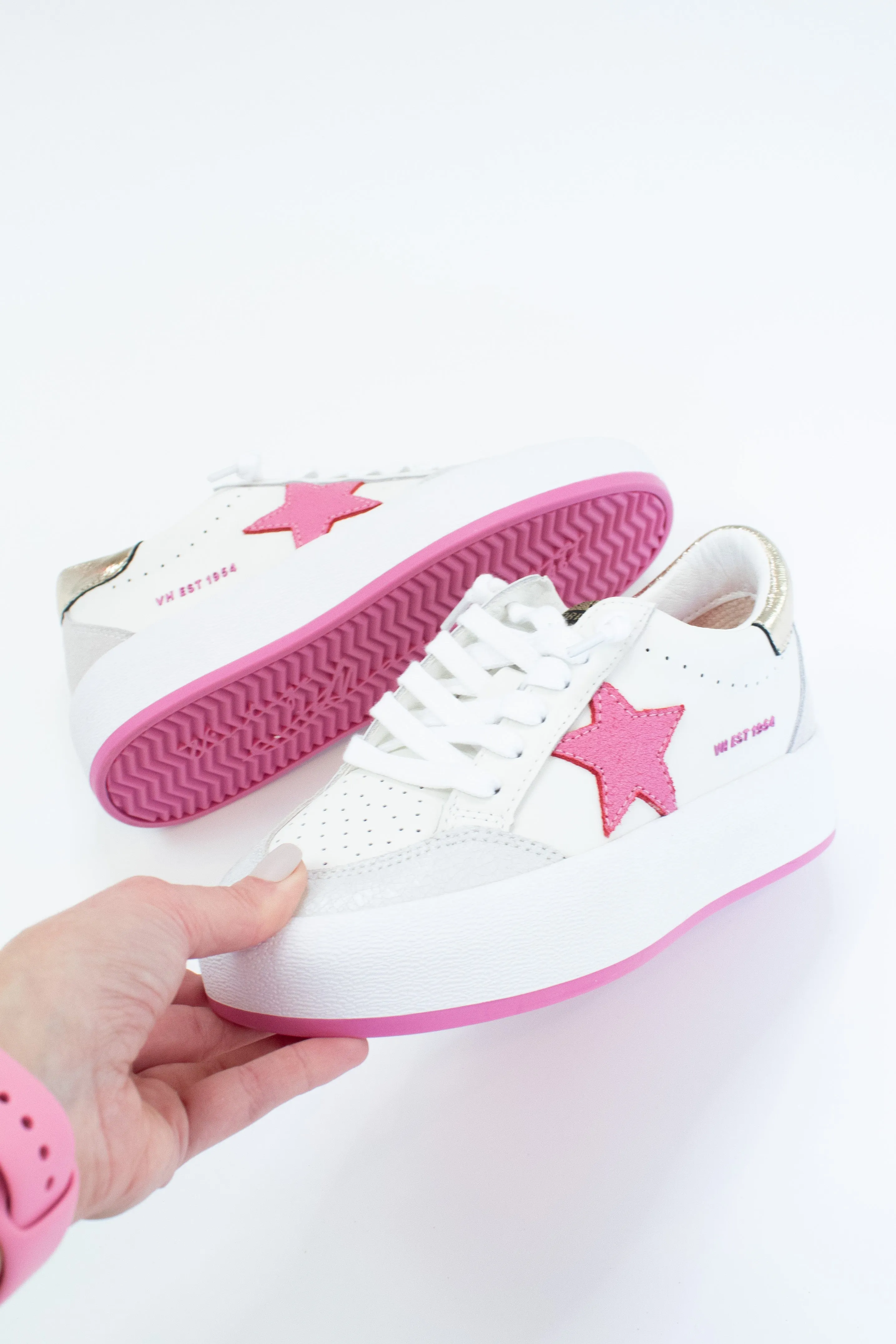 Ream Pink Multi Vintage Havana Low Top Sneaker