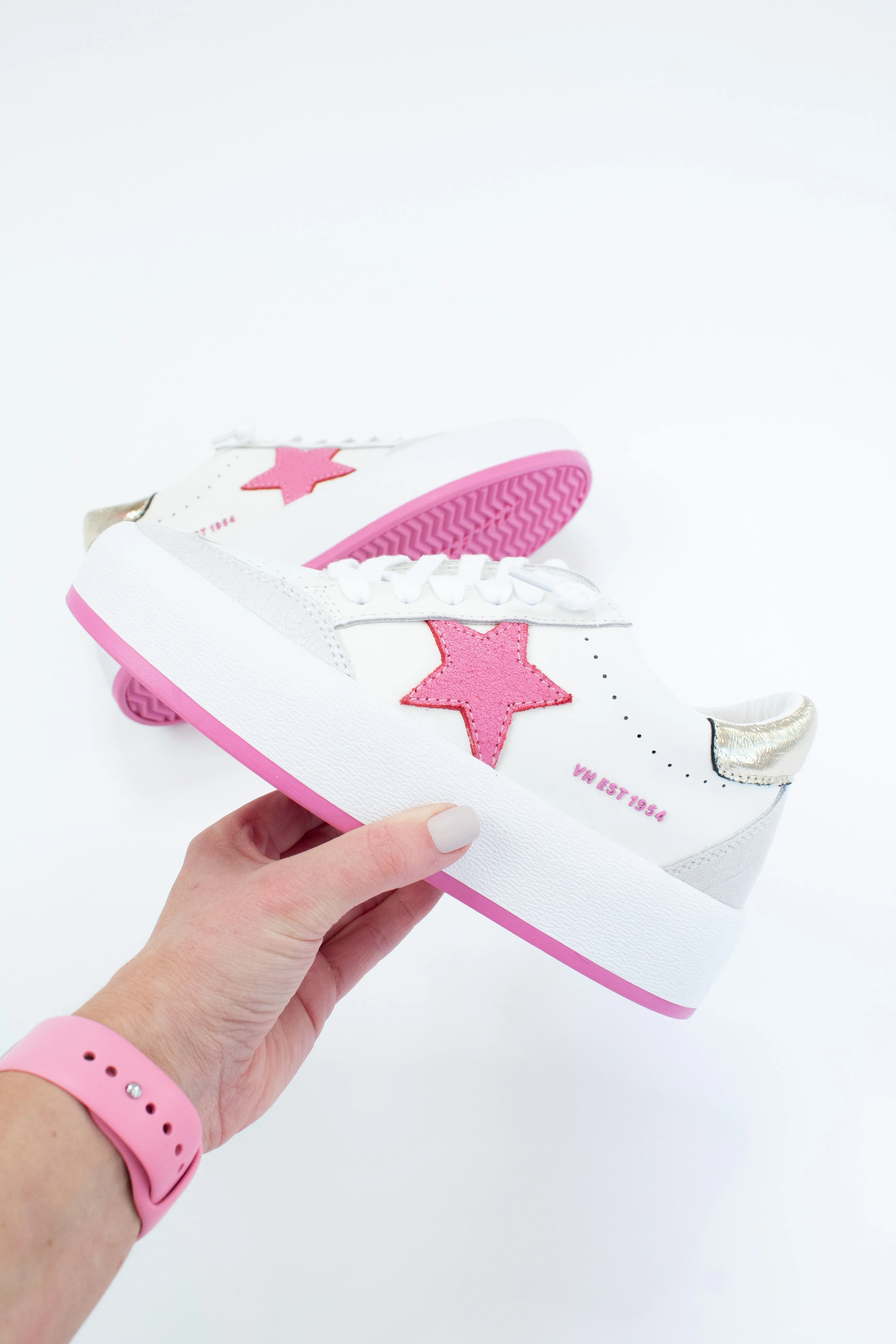 Ream Pink Multi Vintage Havana Low Top Sneaker