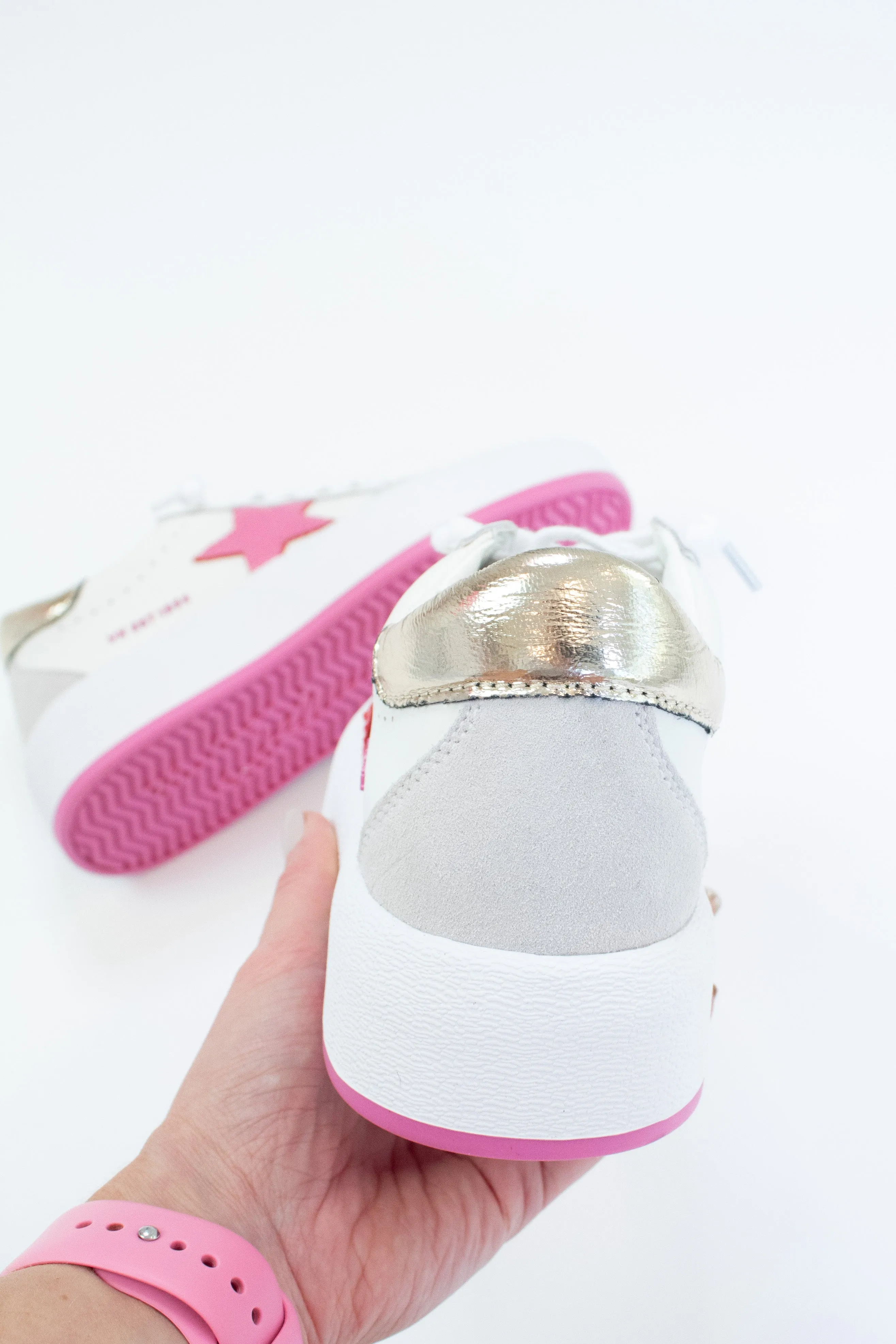Ream Pink Multi Vintage Havana Low Top Sneaker
